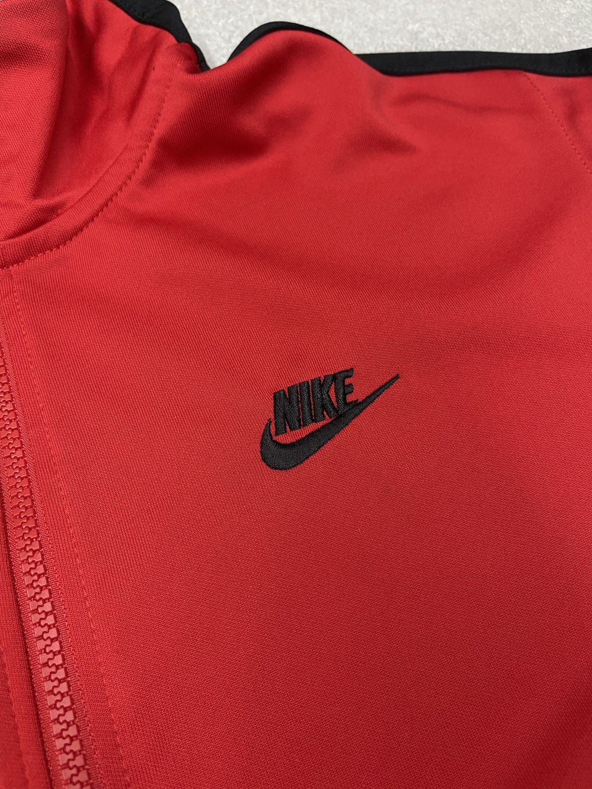 Nike Mens Nike Air Sportswear 1/4 Half Zip Black/Red ACG TECH Size US M / EU 48-50 / 2 - 5 Thumbnail