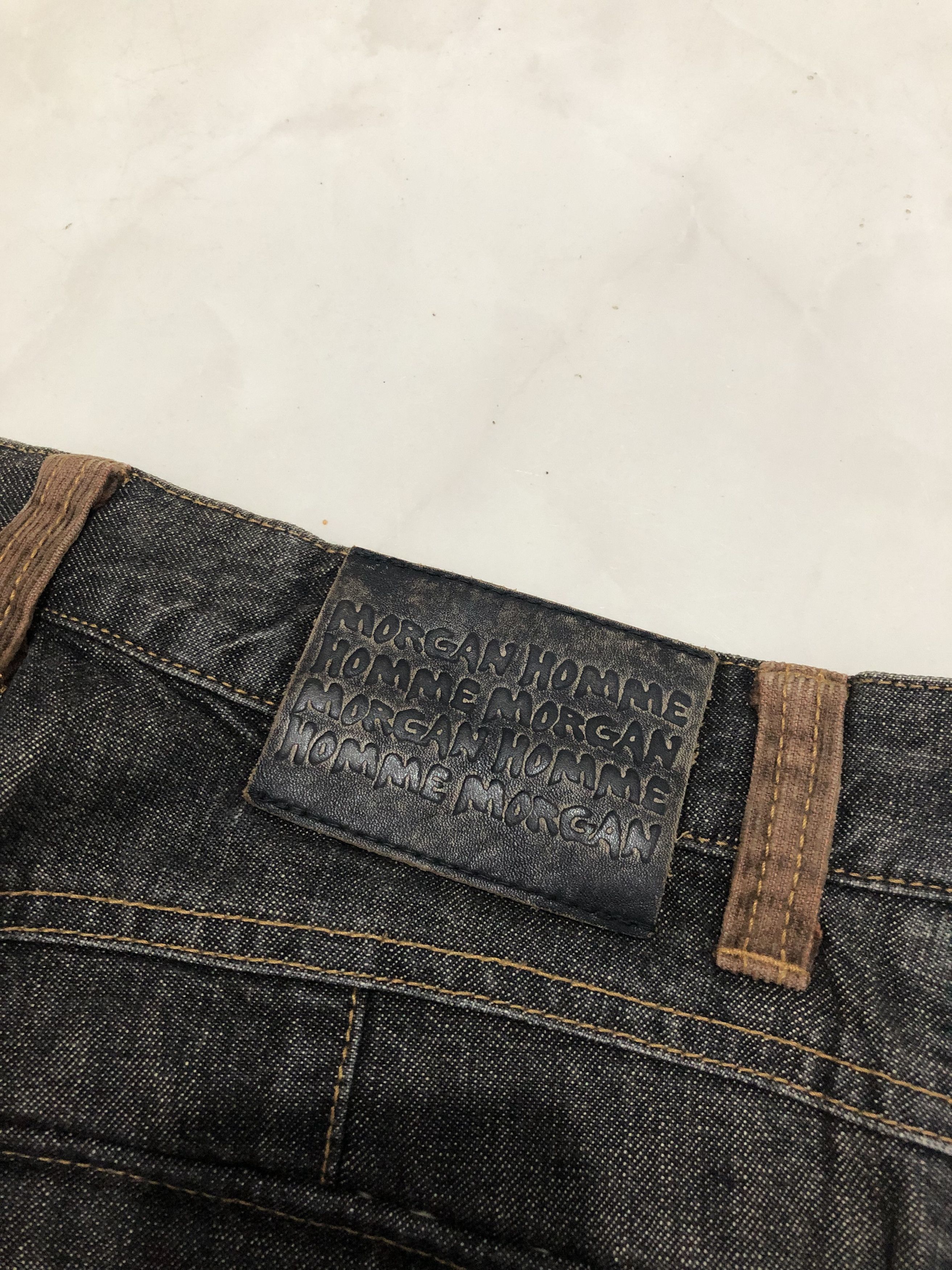 Le Grande Bleu (L.G.B.) Morgan Homme Flared Denim Mix Corduroy Size US 29 - 9 Thumbnail