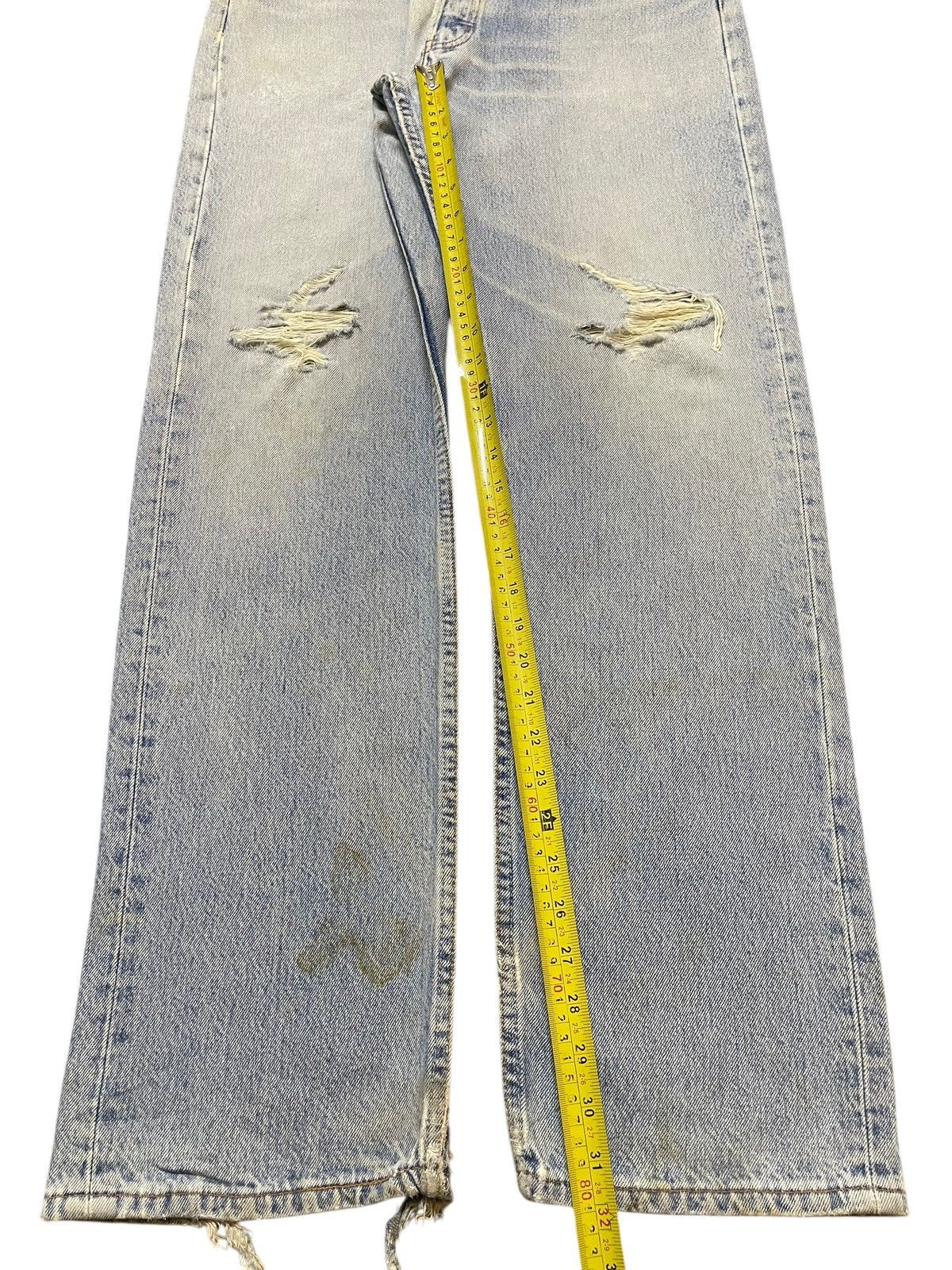 Levi's Vintage 90s Levis 501 Faded Wash Distressed Style Jeans Size US 32 / EU 48 - 14 Thumbnail