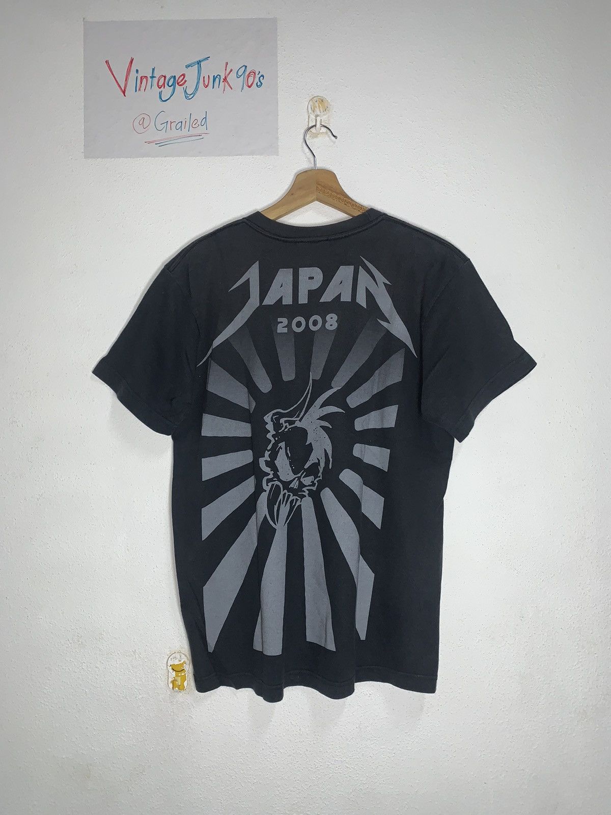 Vintage Vintage METALLICA JAPAN TOUR Size US M / EU 48-50 / 2 - 2 Thumbnail