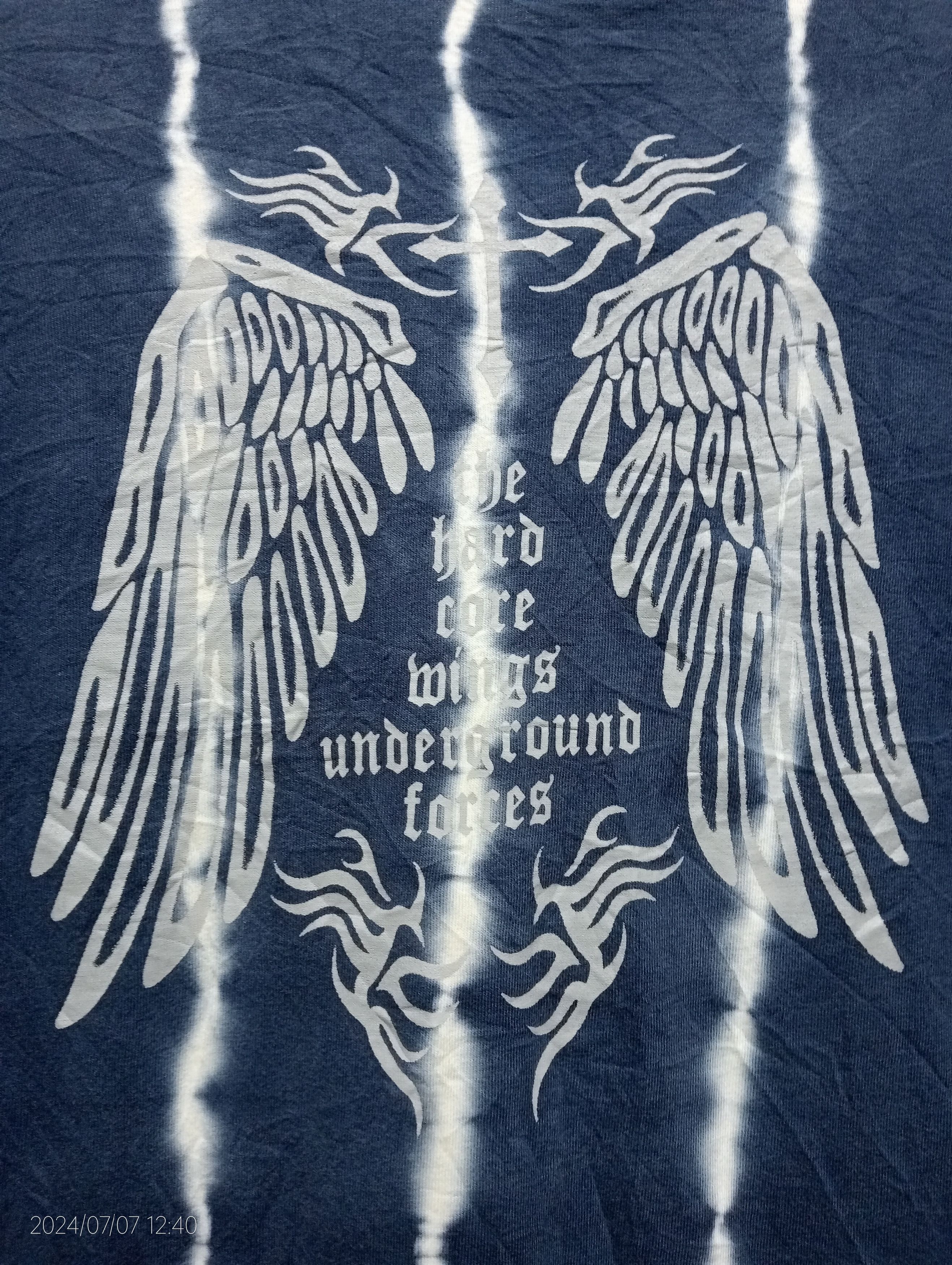 Hall Of Fame Vintage Hall of Fame The Hard Core Wings Underground Tee Size US M / EU 48-50 / 2 - 10 Thumbnail