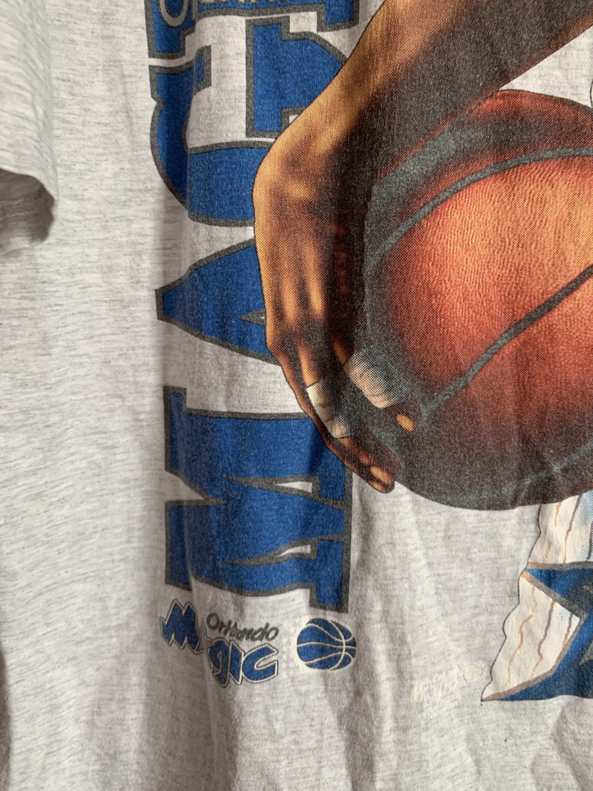 NBA Orlando Magic Vintage NBA Basketball T Shirt Nutmeg Retro Size US L / EU 52-54 / 3 - 4 Thumbnail