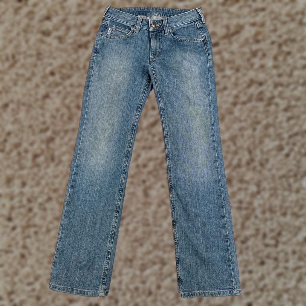 Carhartt Carhartt Jeans Women Blue Denim 24x32 Straight Leg Low Modern Fit Cotton Size 42" / US 20 - 1 Thumbnail