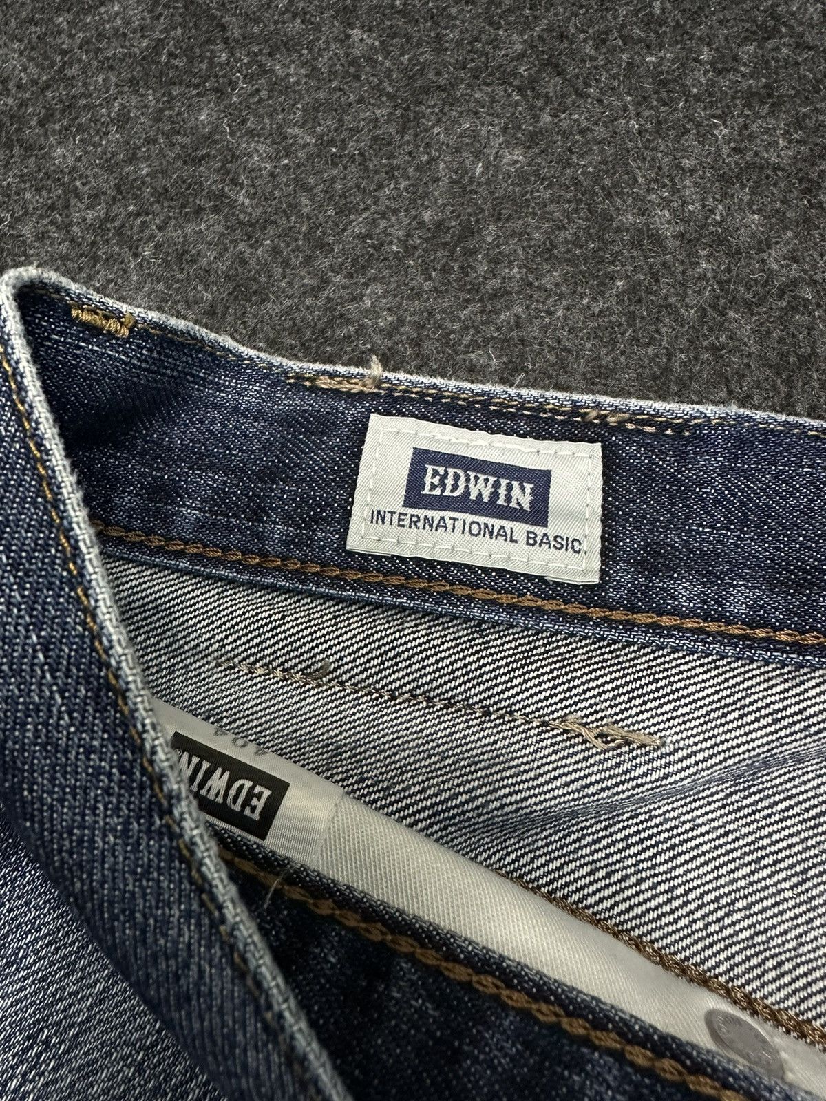 Beauty Beast × Edwin × If Six Was Nine Vintage Edwin 404 Faded Washed Distressed Denim F26 Size US 36 / EU 52 - 12 Thumbnail