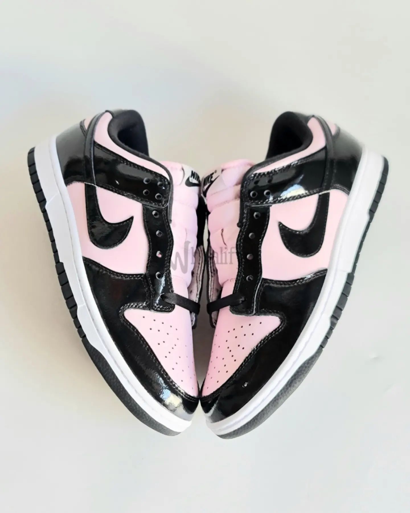 Nike Nike Dunk Low Women's Black Pink Foam DJ9955-600 Size US 11.5 / IT 41.5 - 5 Thumbnail