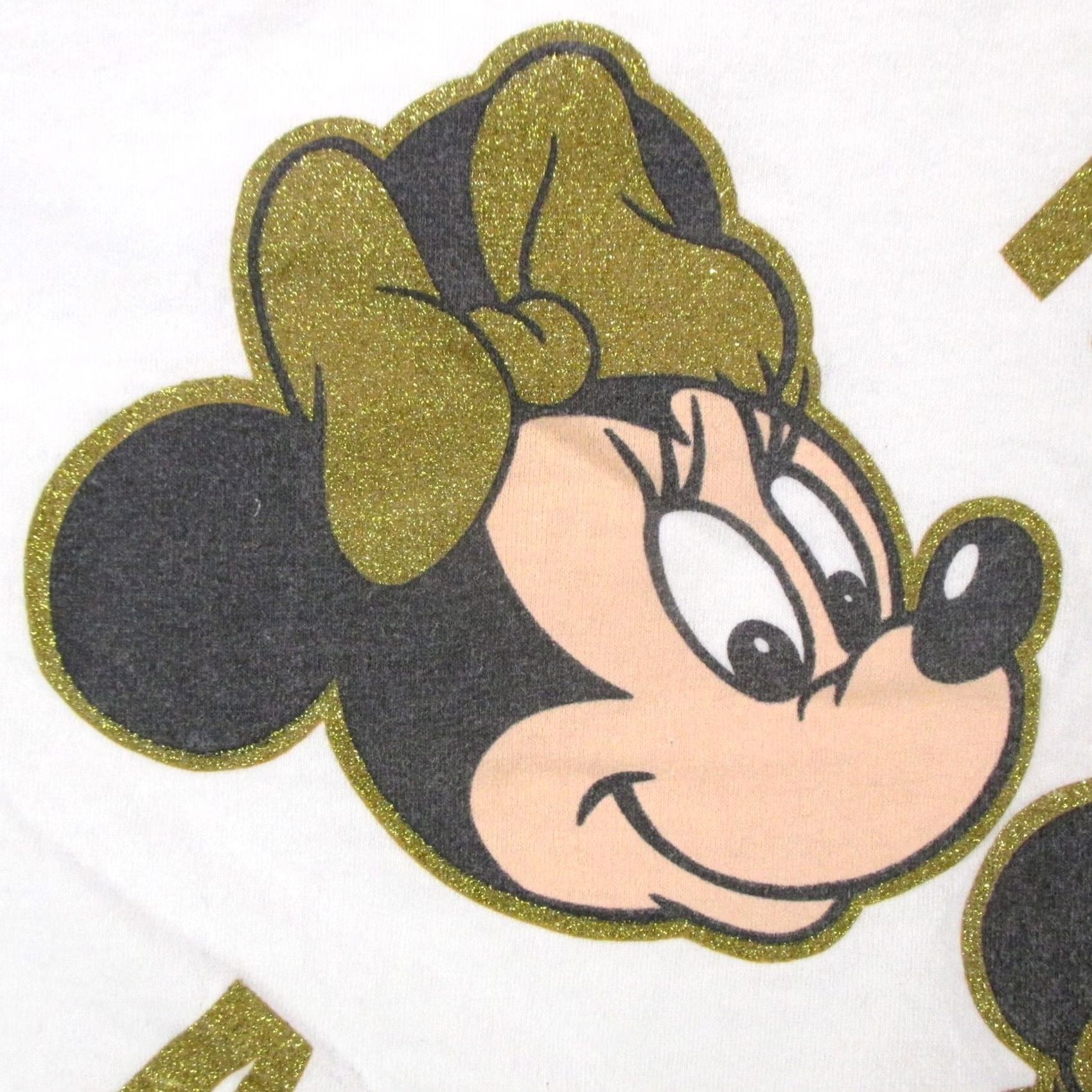 Disney VINTAGE MINNIE MOUSE WALT DISNEY T-Shirt L/XL 90s cartoon single stitch White Men Size US L / EU 52-54 / 3 - 5 Thumbnail