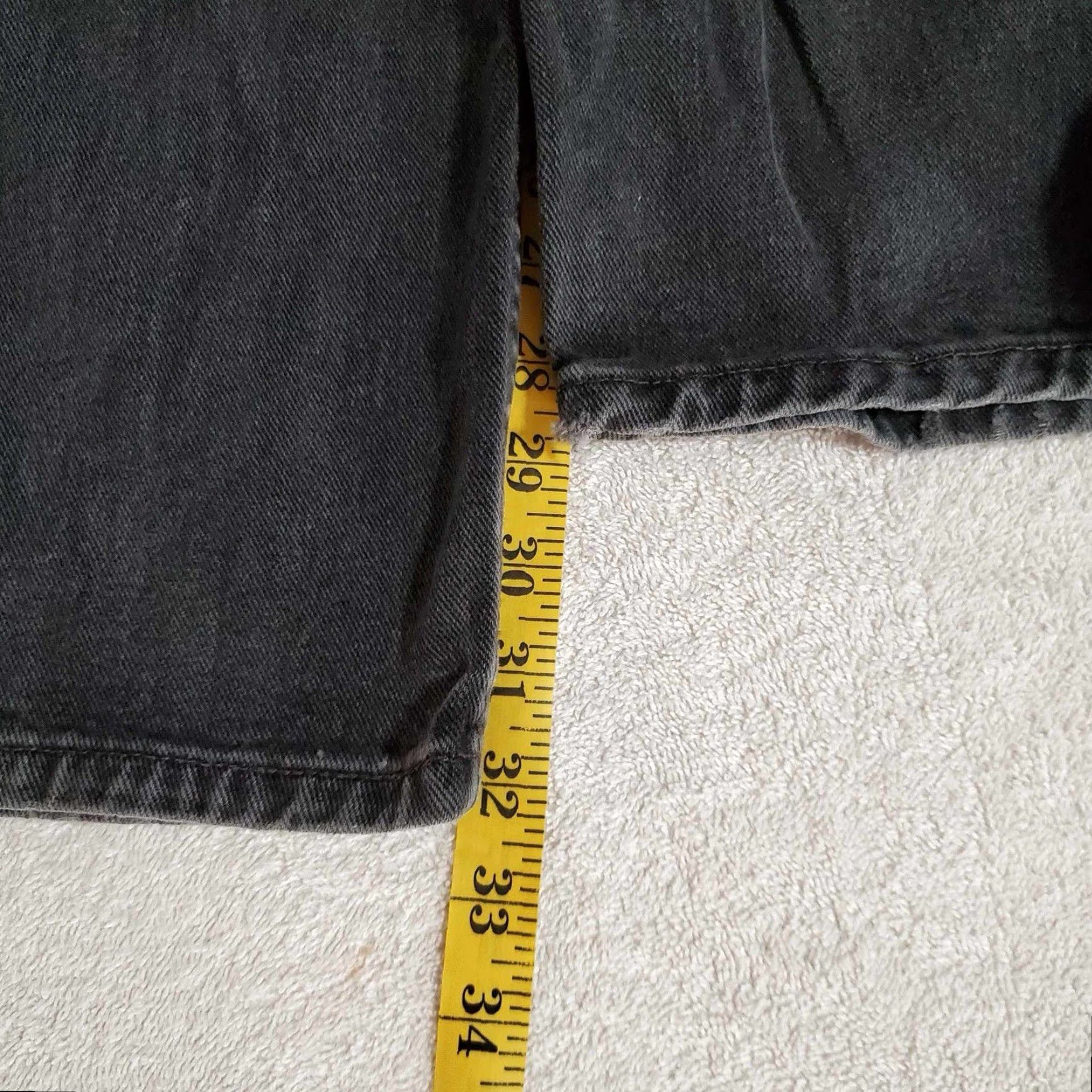Levi's VINTAGE Levi's 550 Jeans Men 34 x 32 Black Straight Regular Size US 34 / EU 50 - 3 Thumbnail