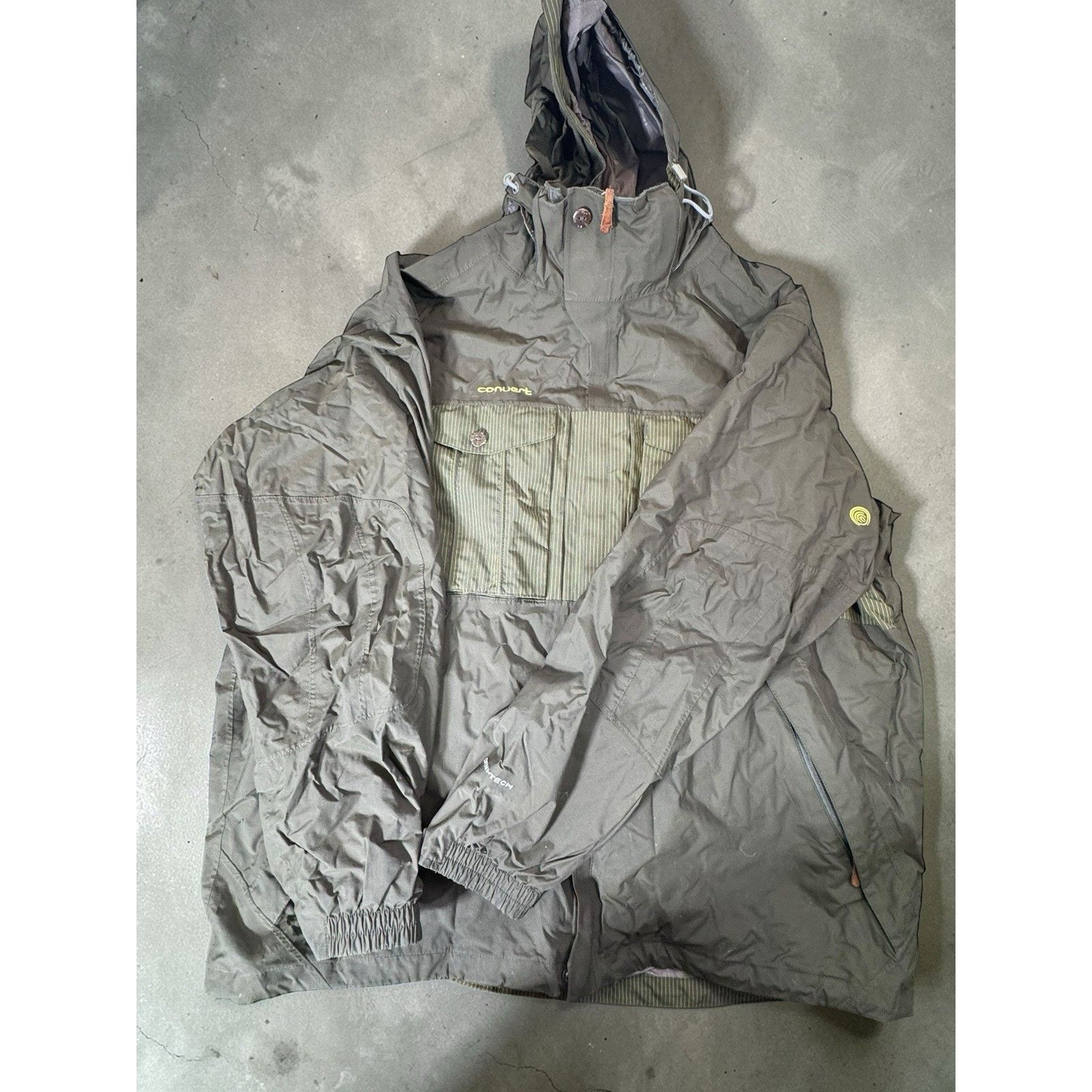Columbia Columbia Convert Jacket Mens XXL Olive BASE TRX Waterproof Size US XXL / EU 58 / 5 - 4 Thumbnail