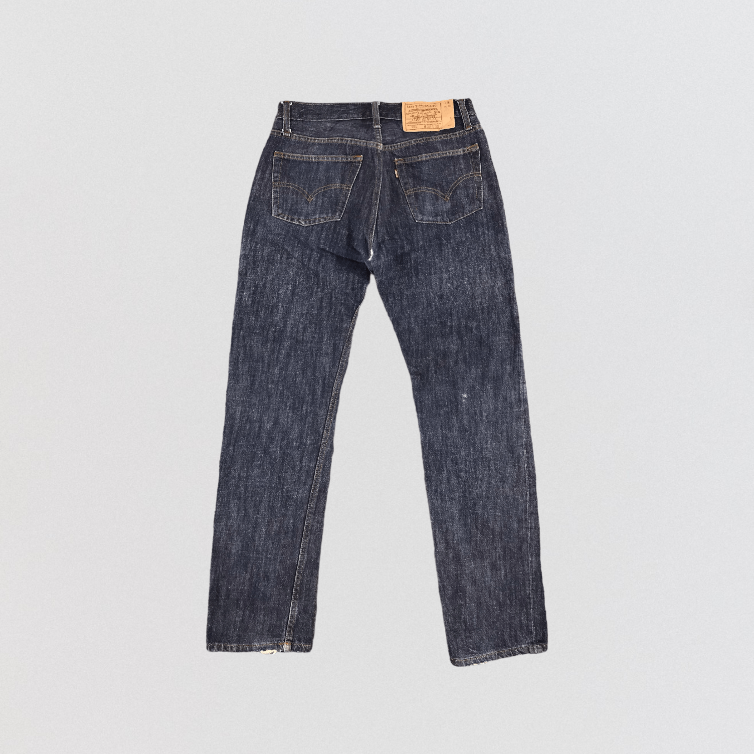 Levi's Vintage 90s Distress Blue Levis 501 Jeans-JM1572 Size US 30 / EU 46 - 2 Thumbnail