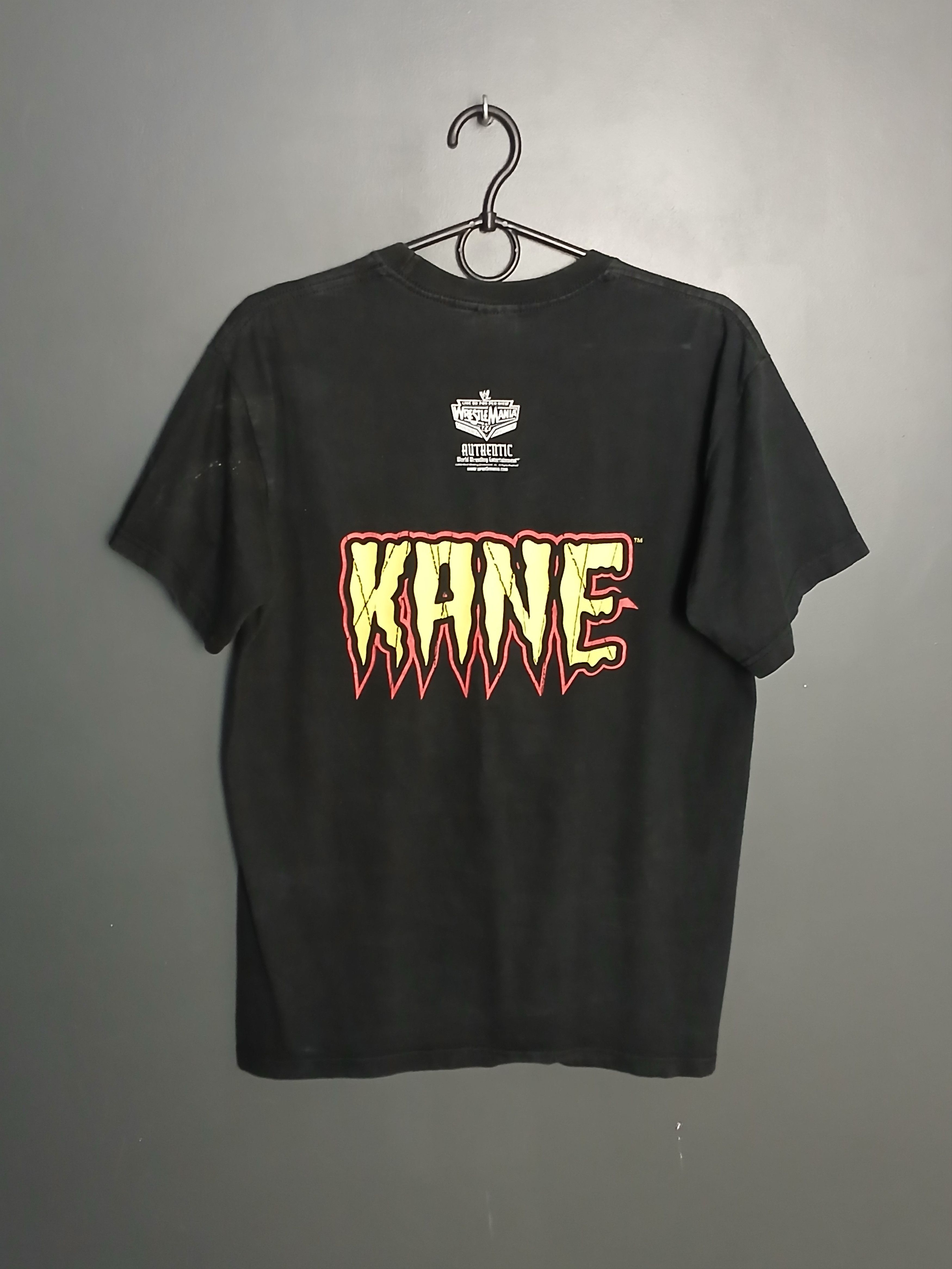 Vintage × WWE × WWF Vintage 2005 WWE Kane Fear Of The Monsters T-Shirt Size US S / EU 44-46 / 1 - 2 Thumbnail
