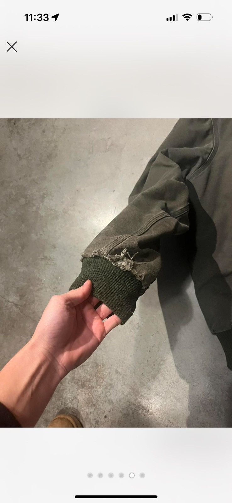 Carhartt Vintage 90s Olive Green Carhartt Detroit Jacket Size XXL Size US XXL / EU 58 / 5 - 2 Thumbnail