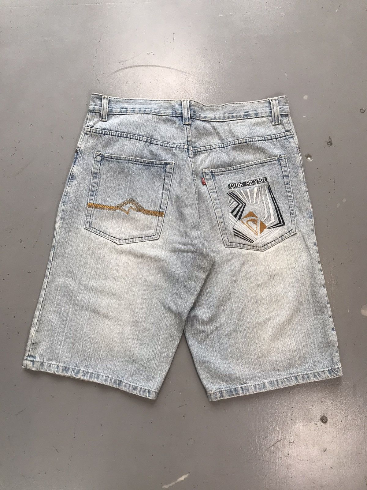 Dickies × Vintage Vintage quick silver SpellOut jort Size US 36 / EU 52 - 1 Thumbnail