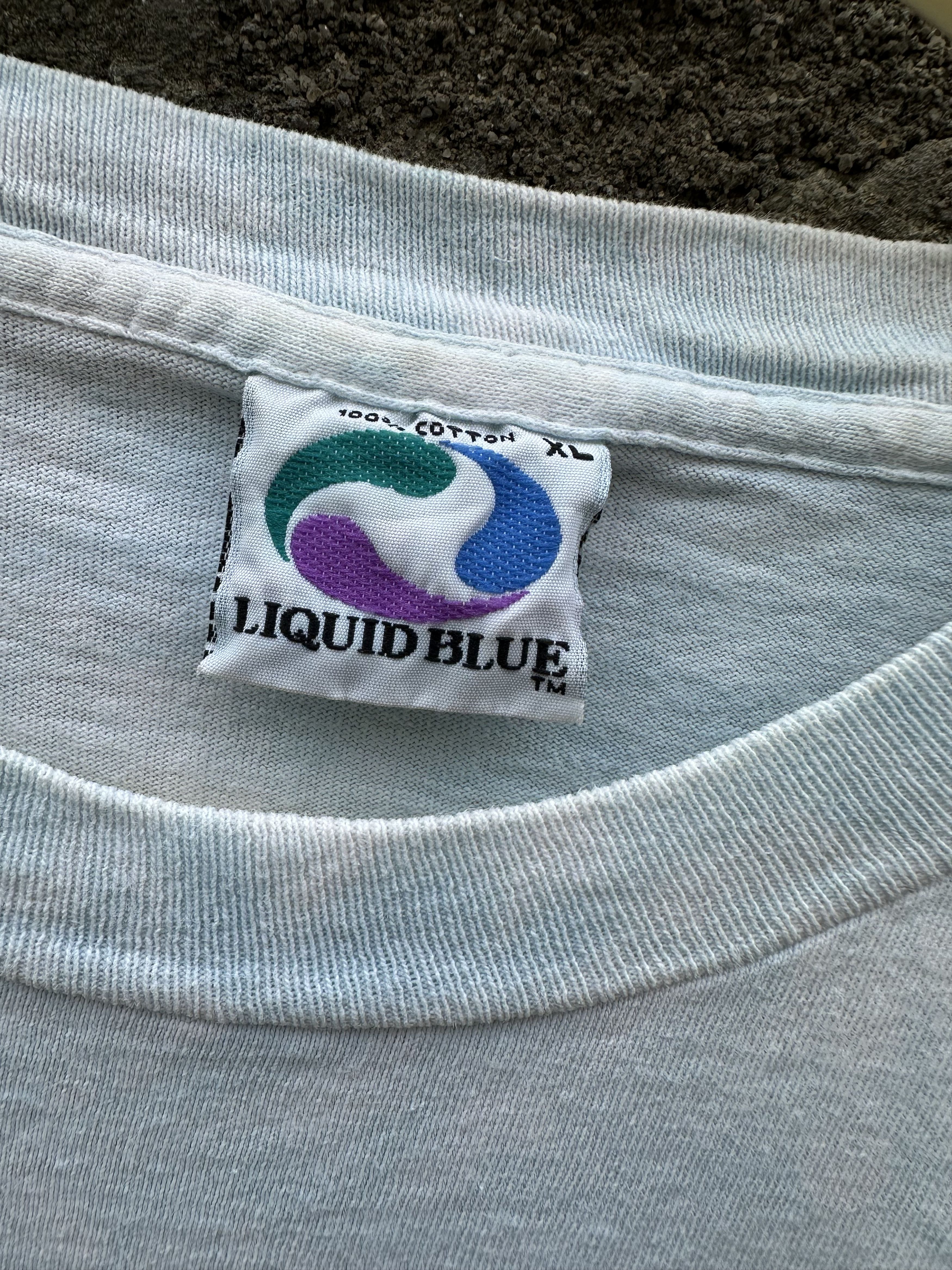 Liquid Blue Vintage Liquid Blue Eagle Graphic Tee – XL – Single Stitch Size US XL / EU 56 / 4 - 4 Thumbnail