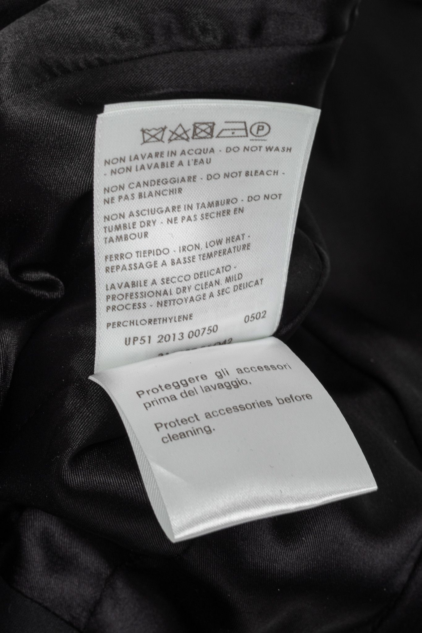 Gucci Gucci PF13 Black Cotton-Blend Belted Jacket Size XS / US 0-2 / IT 36-38 - 11 Thumbnail