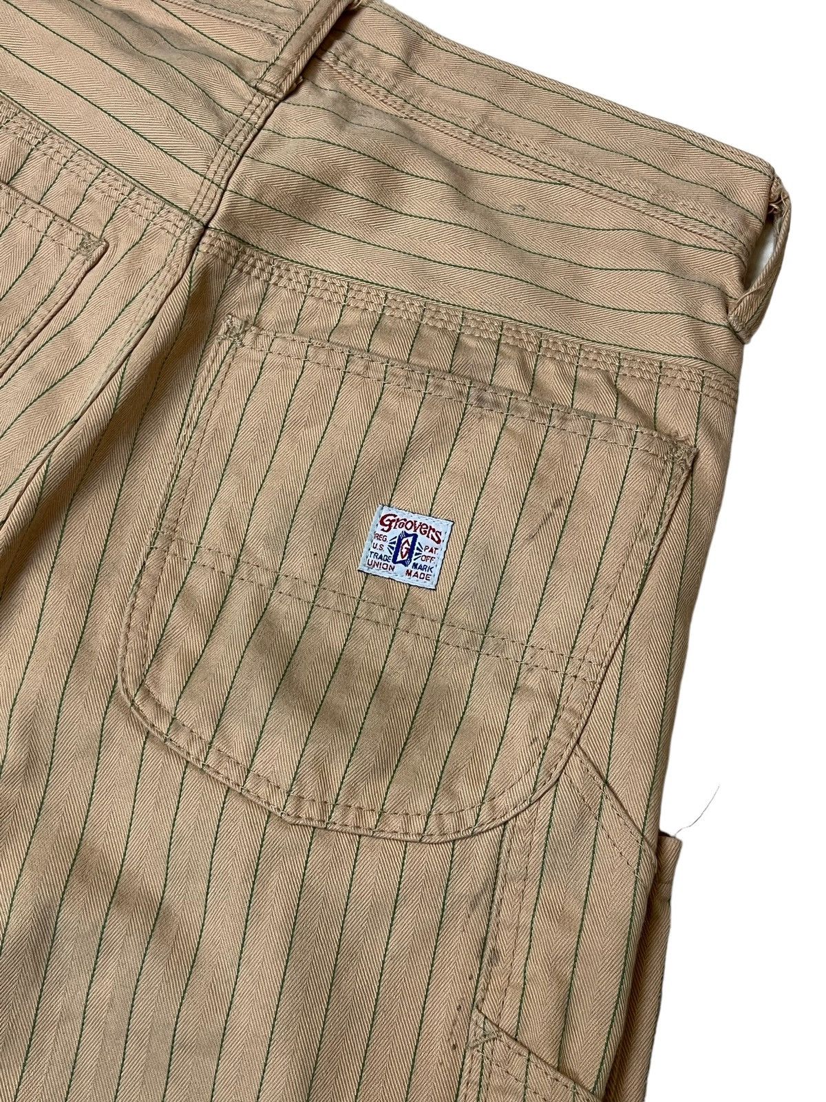 Toyo Enterprises VINTAGE GROOVERS UNION MADE JAPANESE CARPENTER PANT Size US 30 / EU 46 - 6 Thumbnail