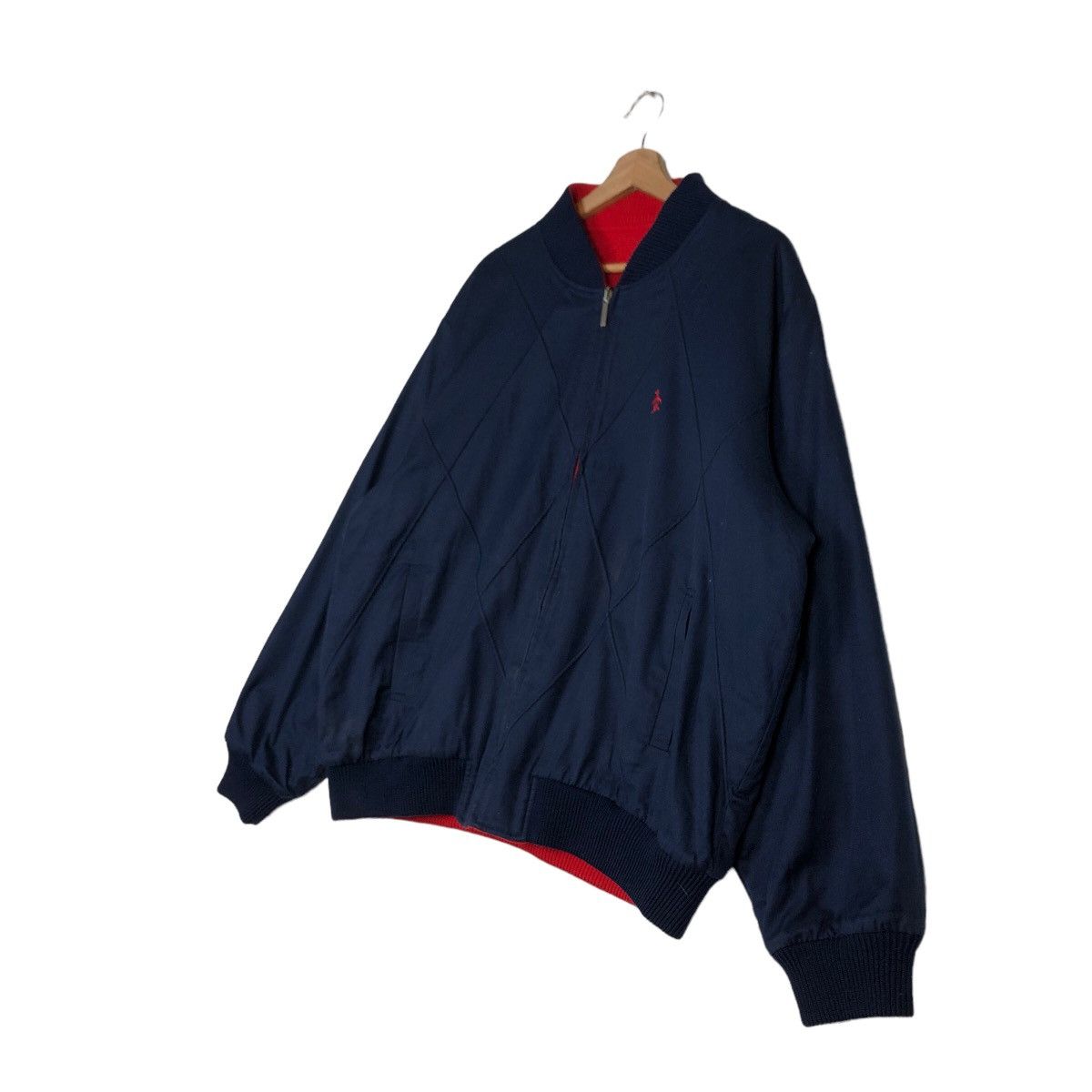 Japanese Brand 🔥90’s Vtg Reversible Wool Bomber Jacket Grandslam Japan Size US M / EU 48-50 / 2 - 2 Thumbnail