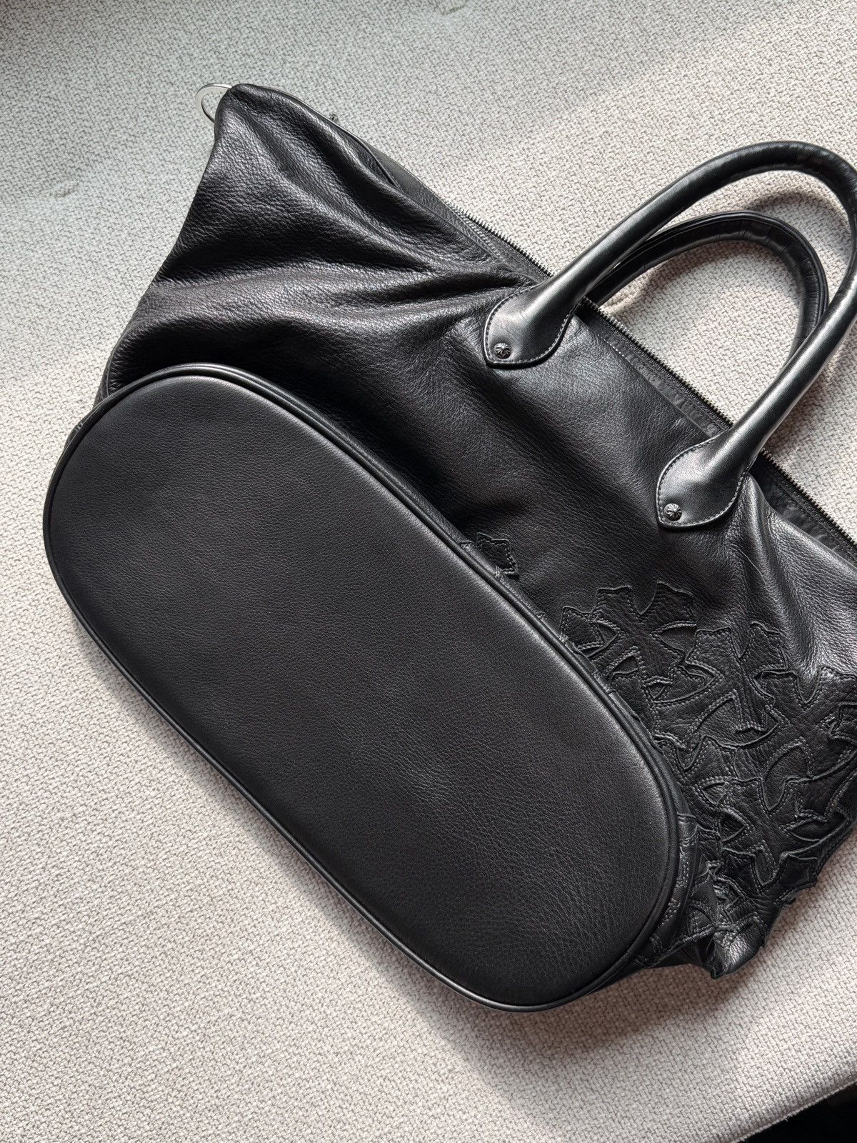 Chrome Hearts Chrome Hearts Leather Patch Boston Bag Size ONE SIZE - 6 Thumbnail