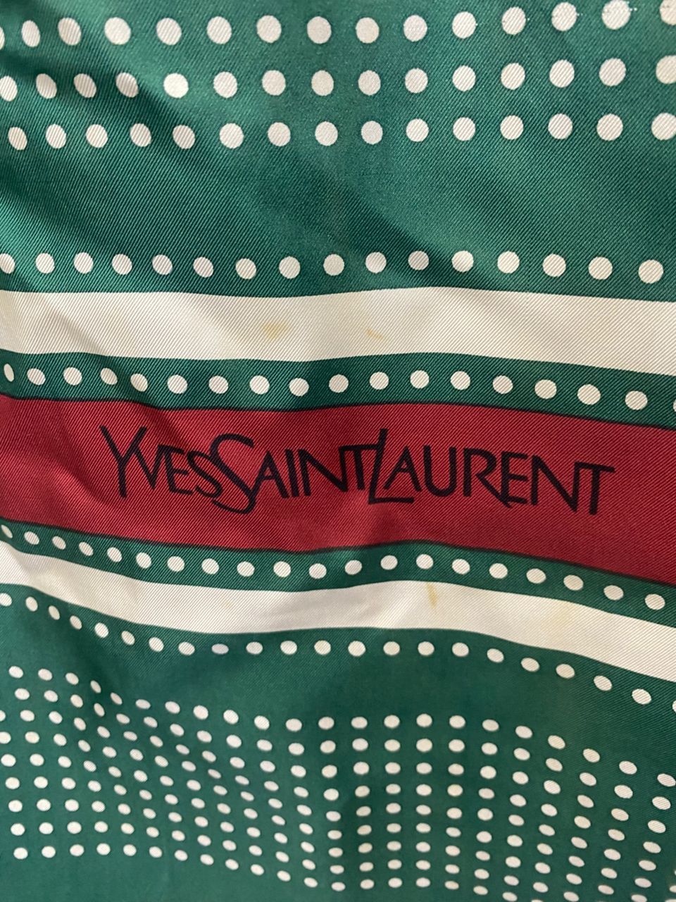 Yves Saint Laurent Vintage Yves Saint Laurent Pour Homme Scarf Size ONE SIZE - 7 Thumbnail