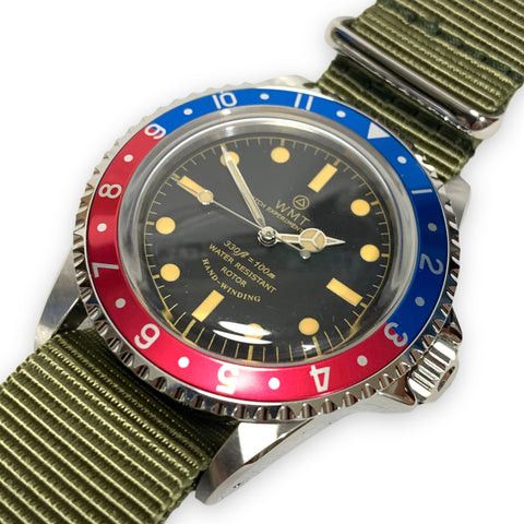 Other DS! WMT Royal Marine Pepsi Pilot Bezel Watch Size ONE SIZE - 2 Thumbnail