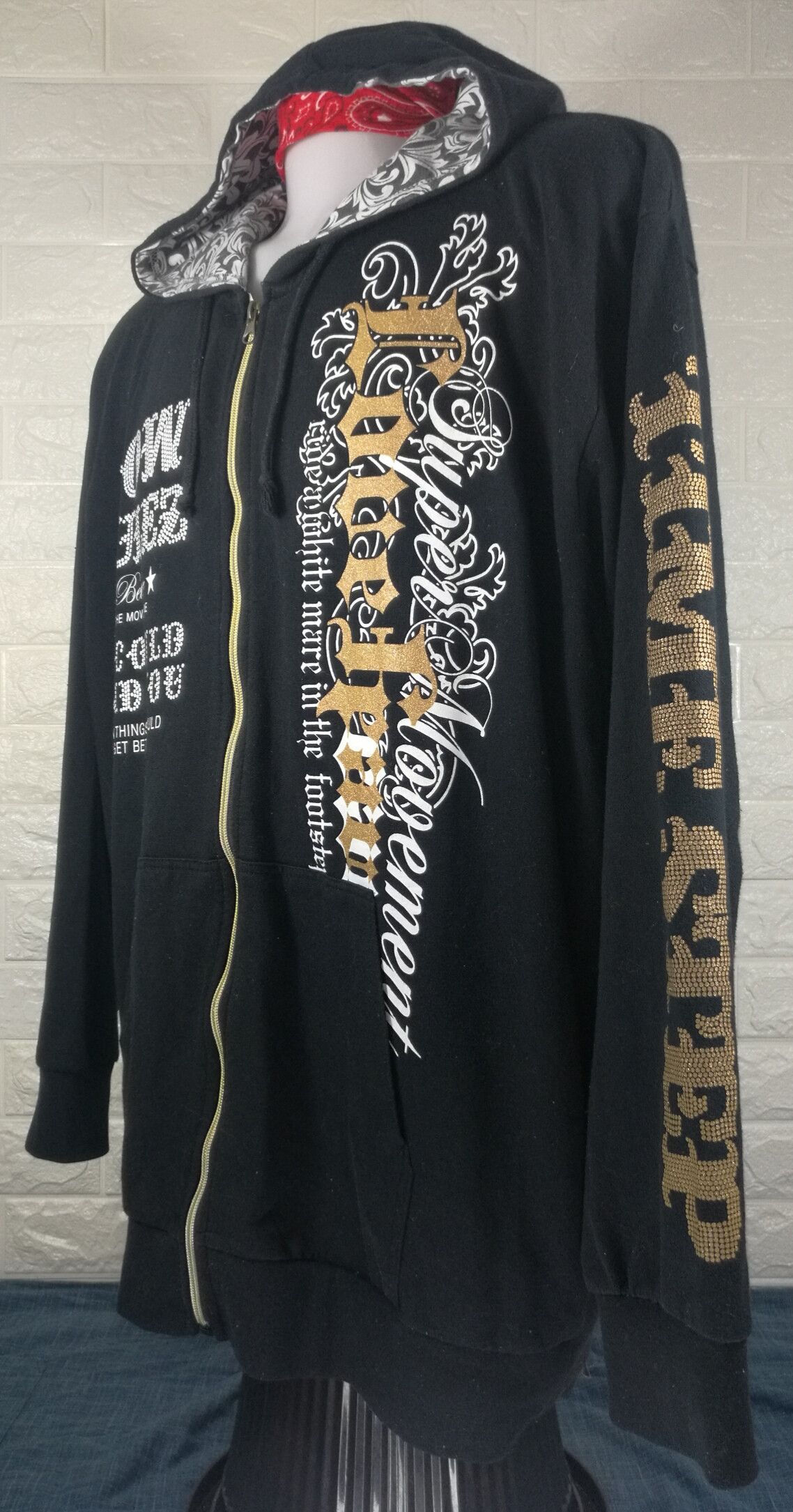 Japanese Brand Vintage Japanese Brand Time Step Hoodie Zipper Sweatshirt Size US L / EU 52-54 / 3 - 3 Thumbnail
