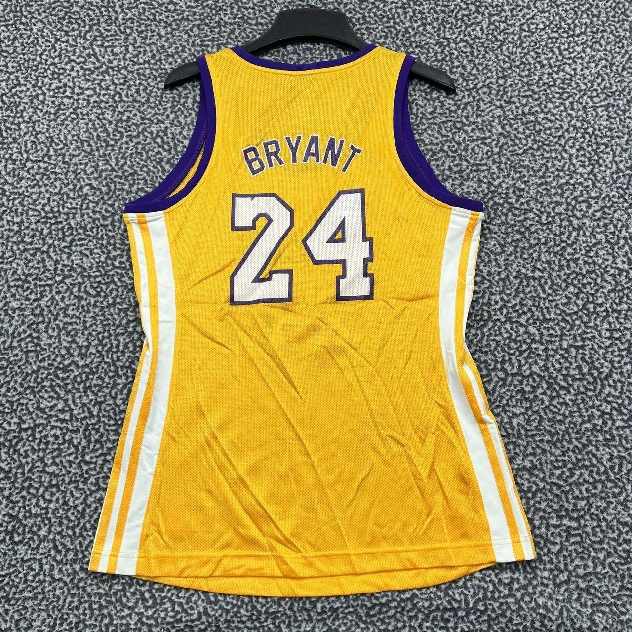 Adidas Los Angeles LA Lakers Bryant #24 Jersey Shirt Women L Size L / US 10 / IT 46 - 2 Thumbnail