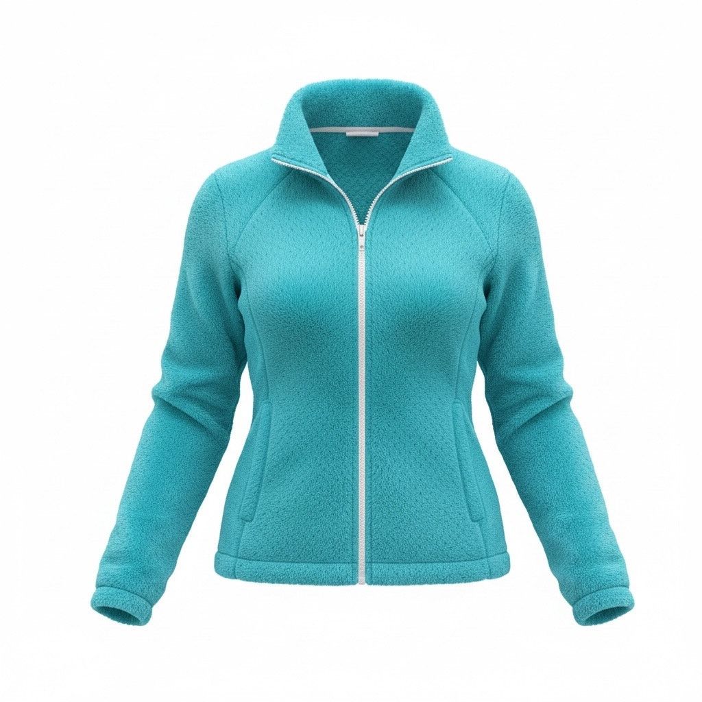 Columbia Columbia Sportswear Fleece Women’s Medium Teal Full Zip Size M / US 6-8 / IT 42-44 - 1 Thumbnail