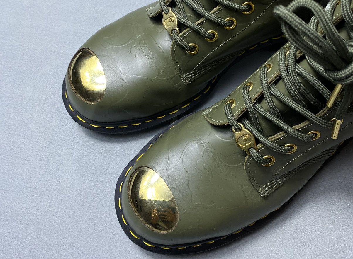 Bape × Dr. Martens Dr. Martens x Bape 1460 Pascal Olive Size US 8 / EU 41 - 7 Thumbnail