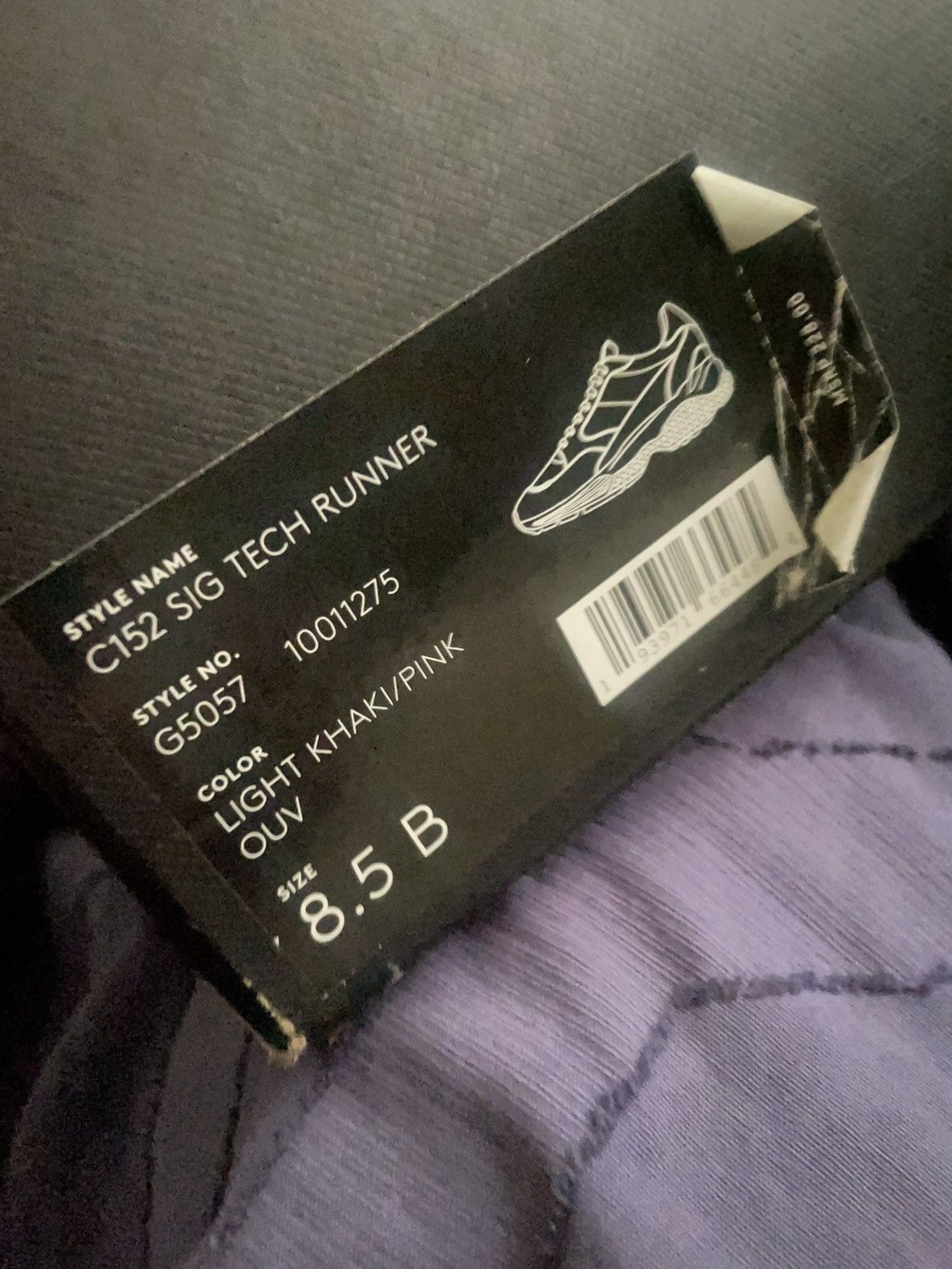 Coach C152 SIG TECH RUNNER (8.5 size FEMALE) Size US 8.5 / IT 38.5 - 7 Thumbnail