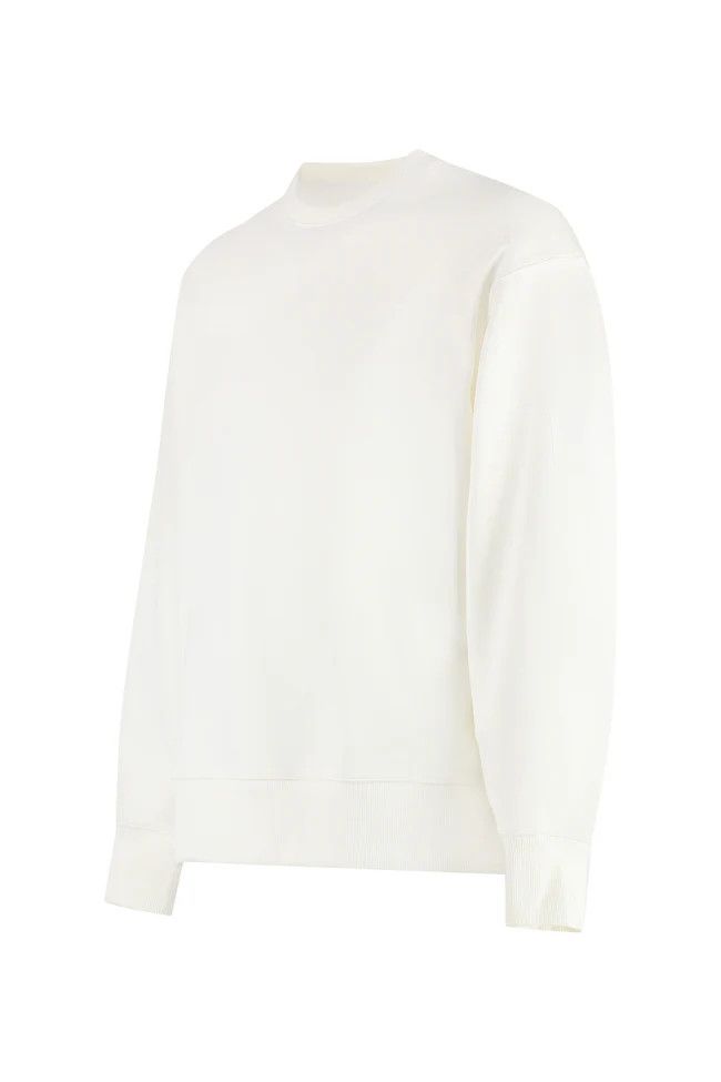 Y-3 o1y0525 Crewneck Sweatshirt in Off White Size US XL / EU 56 / 4 - 5 Thumbnail
