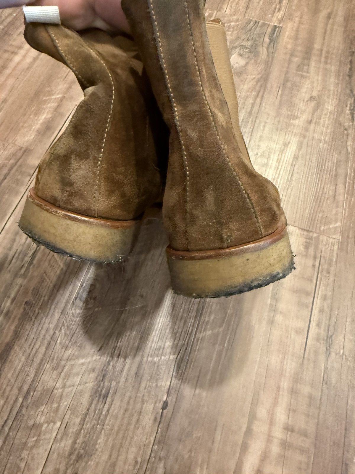 Common Projects Common project suede chelsea boots Size US 9 / EU 42 - 4 Thumbnail