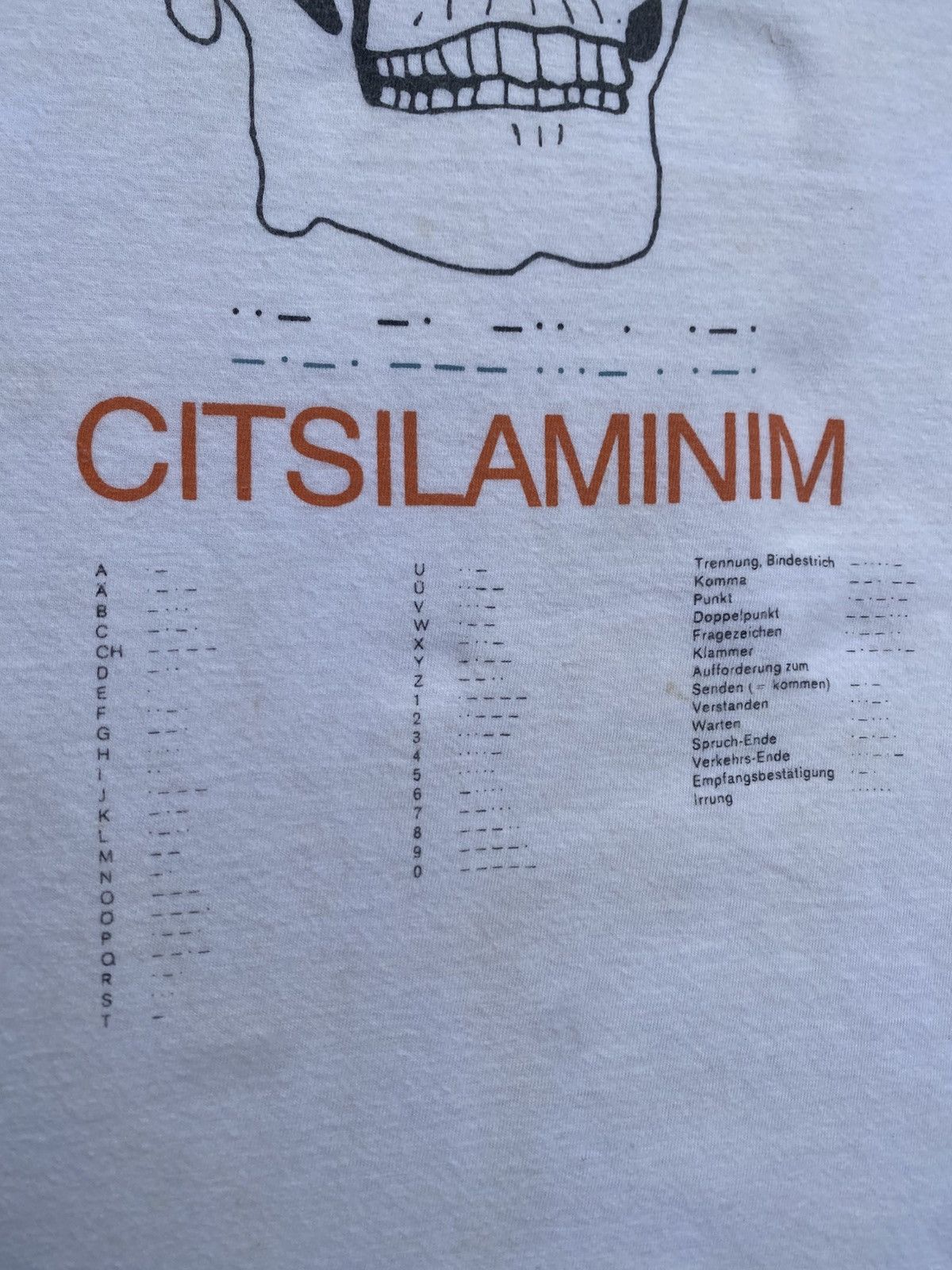 Undercover Rare Undercover Jun Takahashi Printed Skull Citsilaminim tee Size US M / EU 48-50 / 2 - 13 Thumbnail