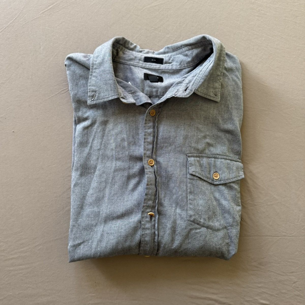 J.Crew J.Crew twill button up shirt Size US XL / EU 56 / 4 - 1 Thumbnail