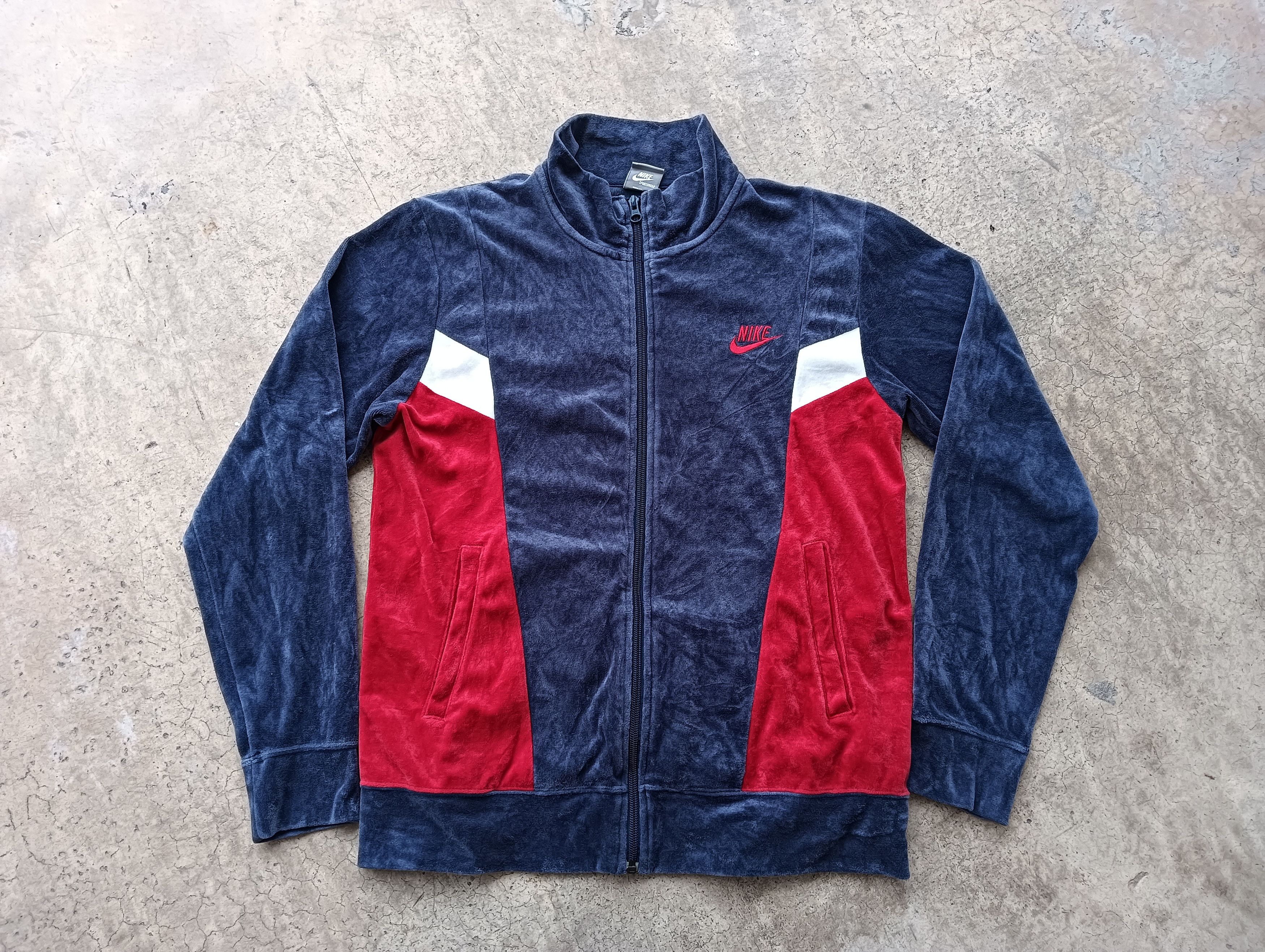 Nike × Supreme Supreme Nike Velour Track Jacket | Grailed