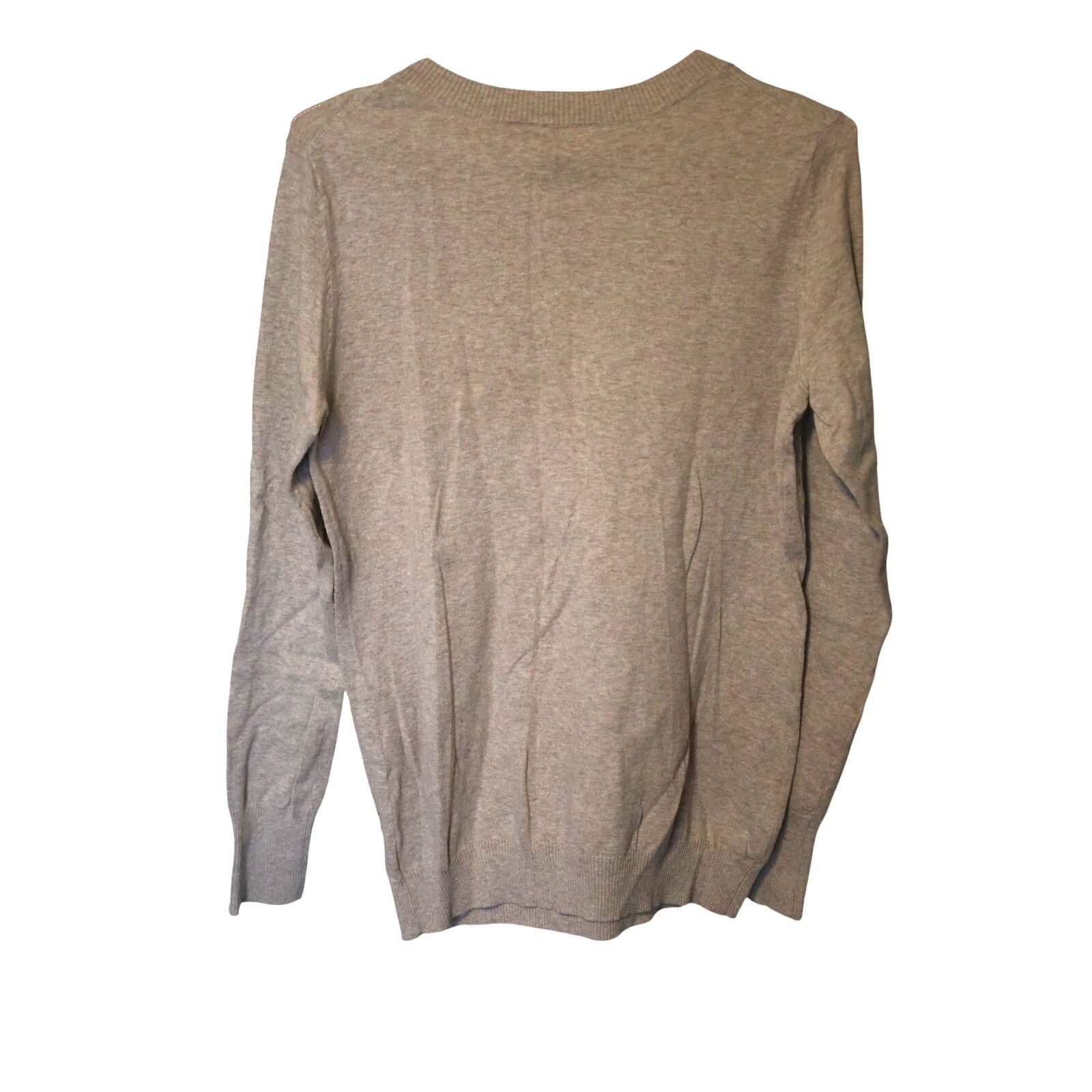 Express Express Sweater with Gold Studs - Size Large - Tan - EUC Size L / US 10 / IT 46 - 2 Thumbnail