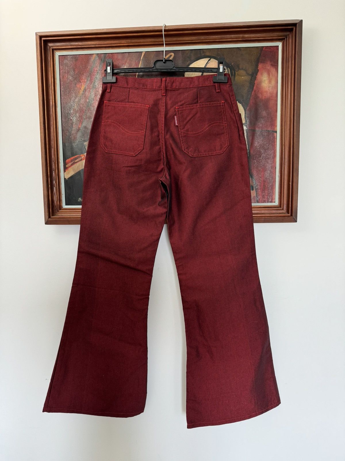 Vintage Rare Y2K Comycom Cyber Flaired Rave Hippie Pants Vintage Size US 32 / EU 48 - 2 Thumbnail