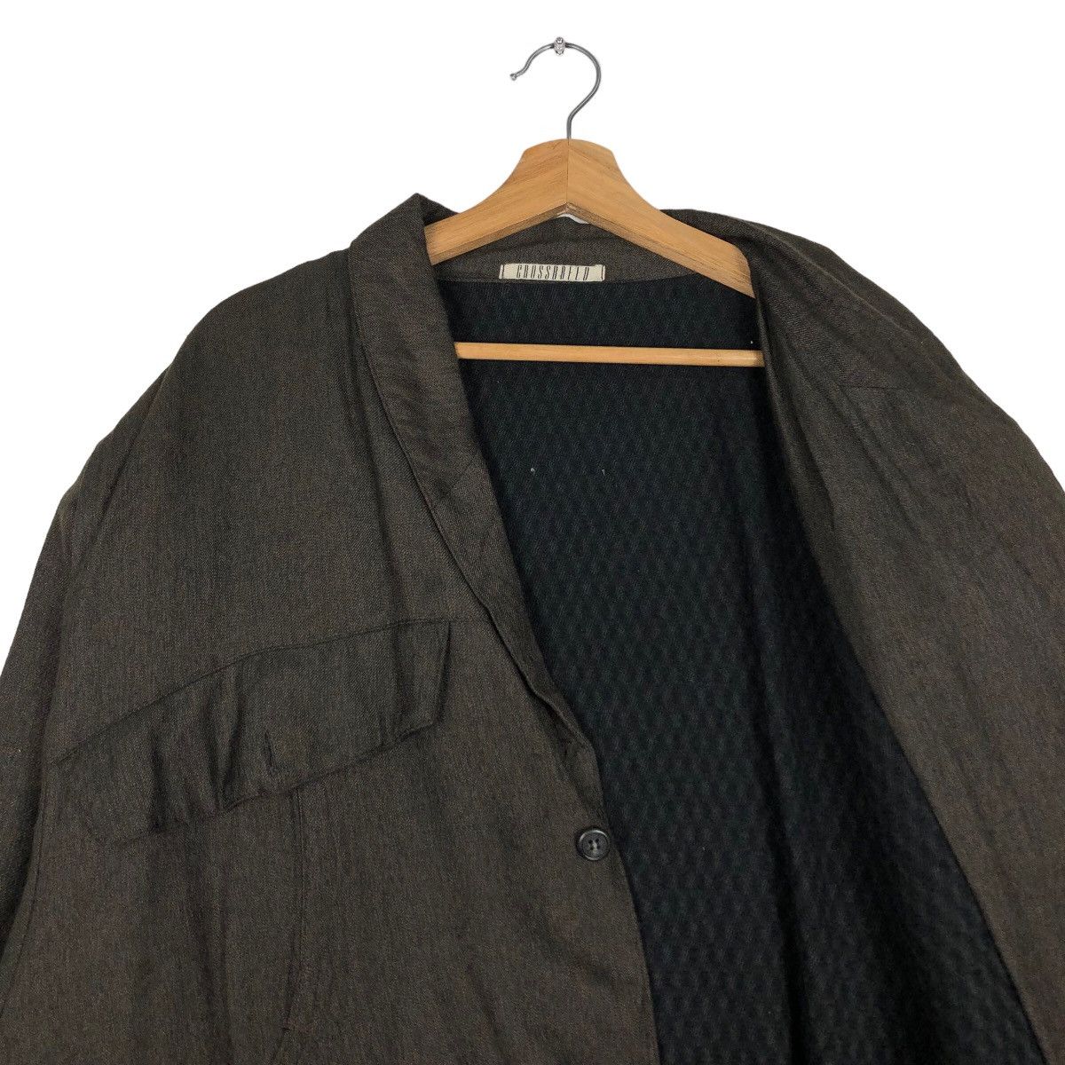 Issey Miyake 🔥Vtg Bomber Jacket Double Breast Bondage Crossbread Japan Size US M / EU 48-50 / 2 - 10 Thumbnail