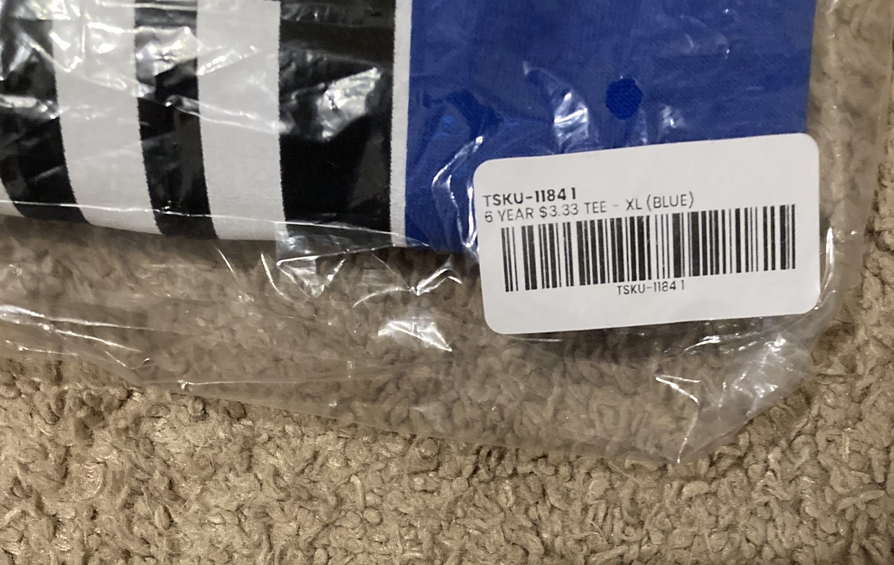 Half Evil Half Evil 333 6 Year Tee Blue Size US XL / EU 56 / 4 - 3 Thumbnail