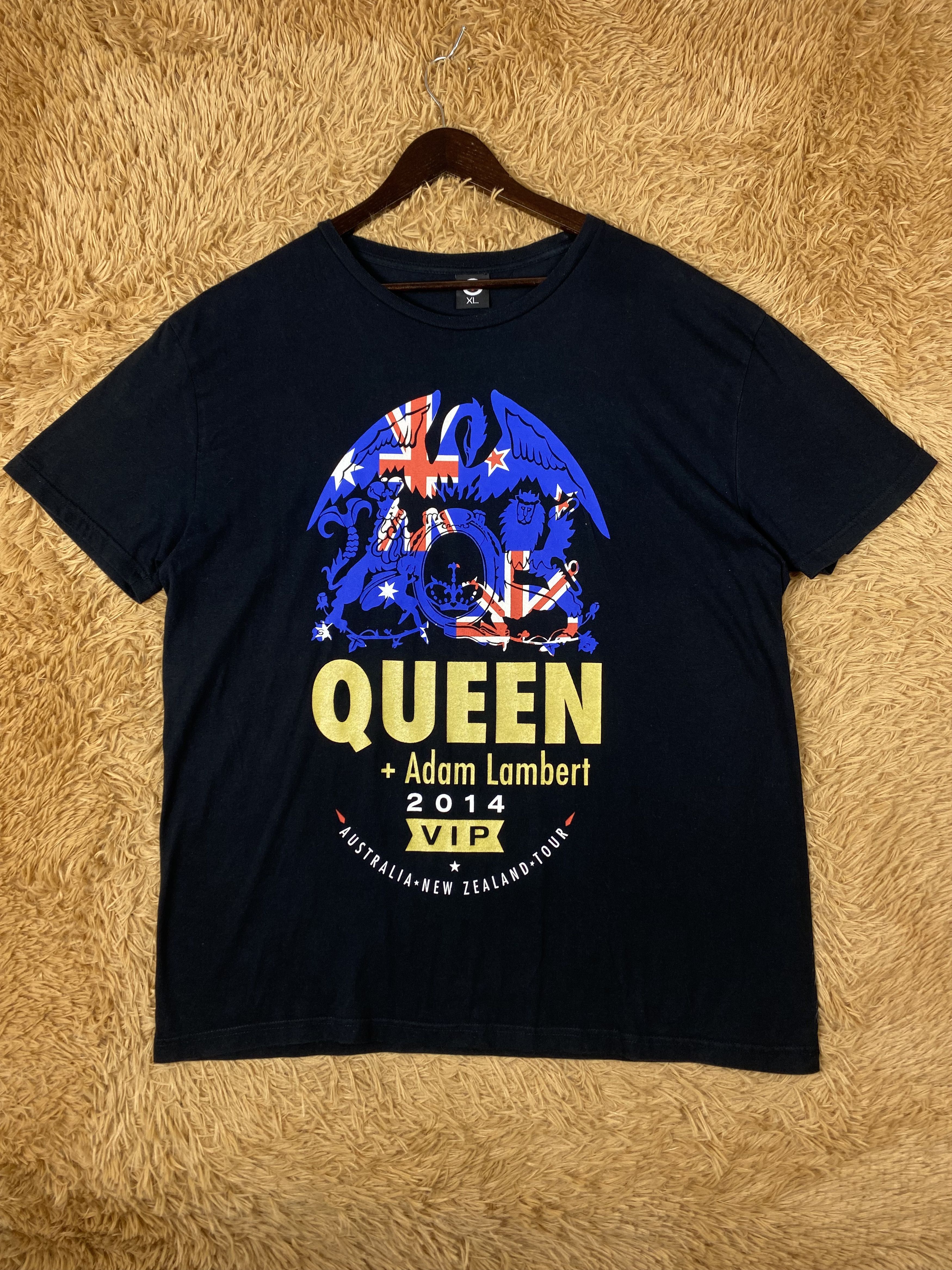 Band Tees Queen + Adam Lambert Rhapsody Tour 2022 Band T-Shirt