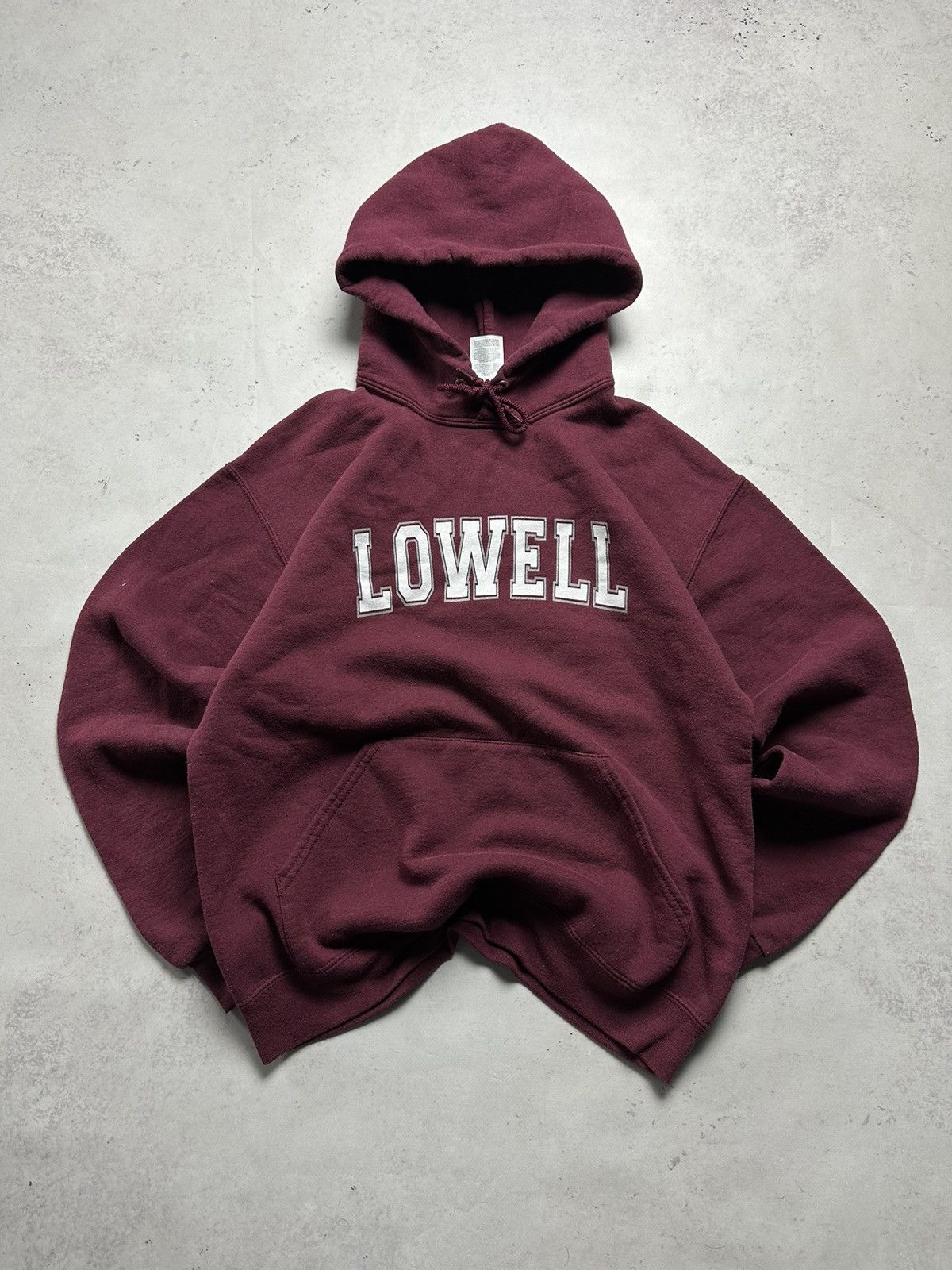 Vintage Vintage Lowell Boxy Hoodie Y2K M Size US M / EU 48-50 / 2 - 1 Thumbnail