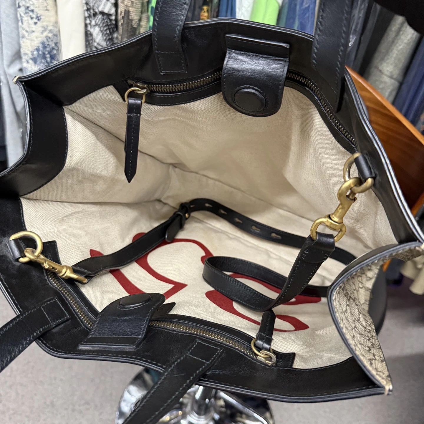 Gucci Gucci GG Supreme Coral Snake Tote MINT 2x used Size ONE SIZE - 9 Thumbnail