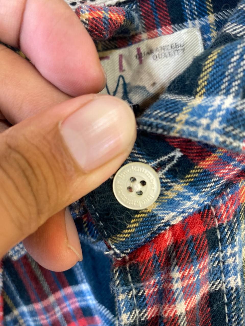 Flannel back number japanese brands western flannel shirt Size US M / EU 48-50 / 2 - 8 Thumbnail