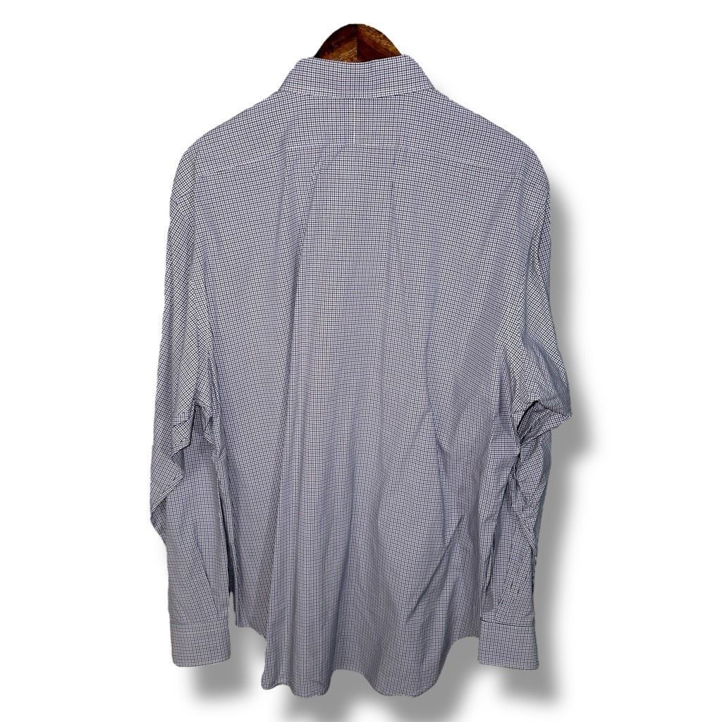Polo Ralph Lauren Blue & Black Polo Ralph Lauren Estate Dress Shirt Sz L 16.5 Size US L / EU 52-54 / 3 - 7 Thumbnail