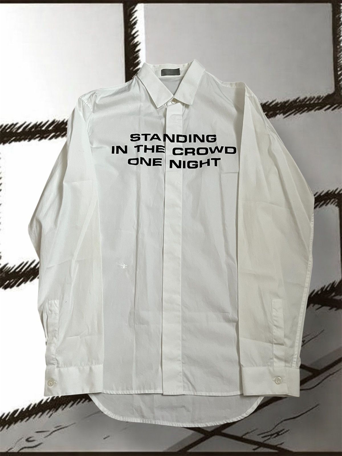 Dior Dior SS18 ‘Standing In The Club One Night’ button up Size US S / EU 44-46 / 1 - 1 Thumbnail