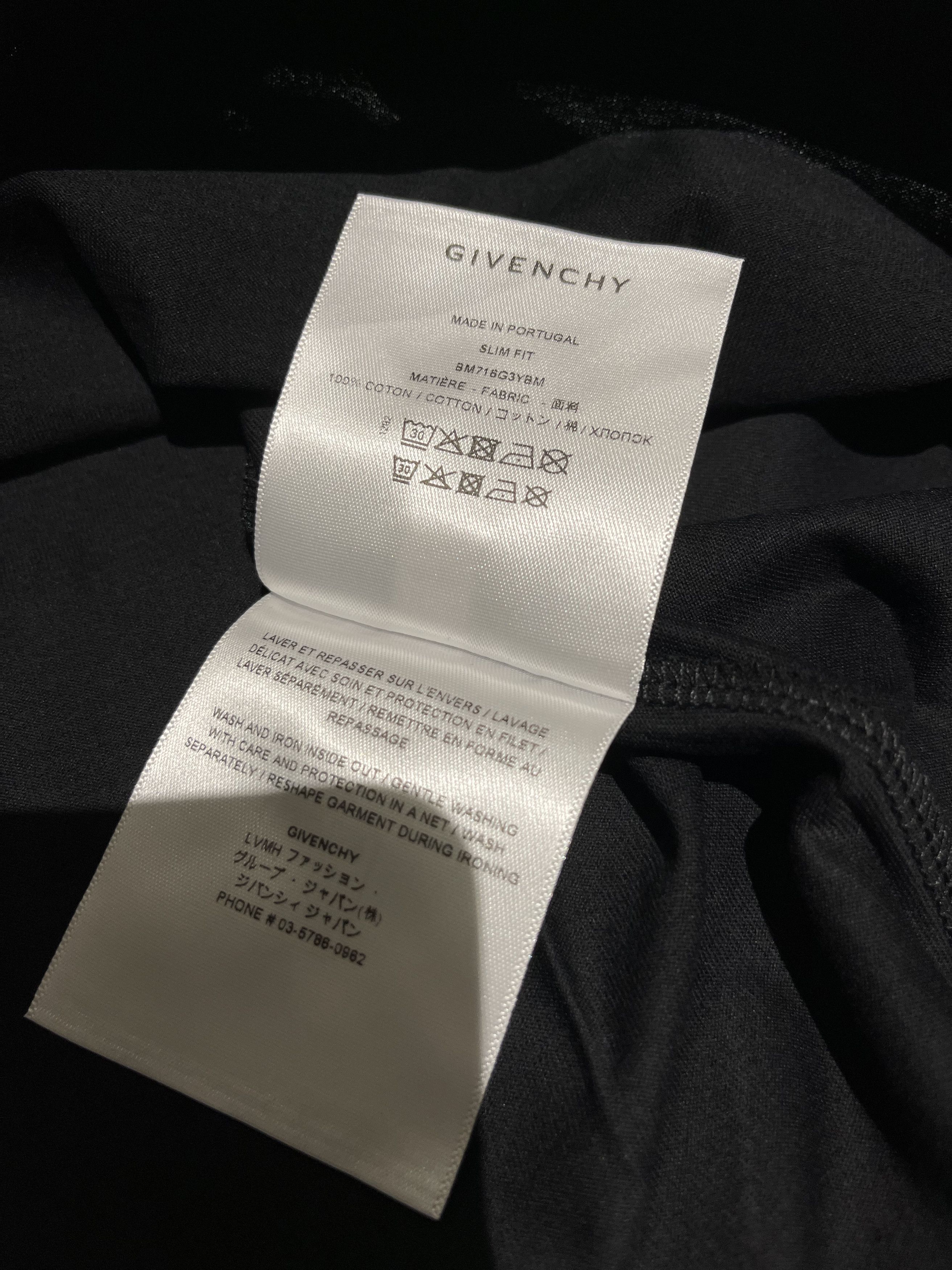 Givenchy Givenchy OSWALD Slim Fit T Shirt Size US S / EU 44-46 / 1 - 8 Thumbnail