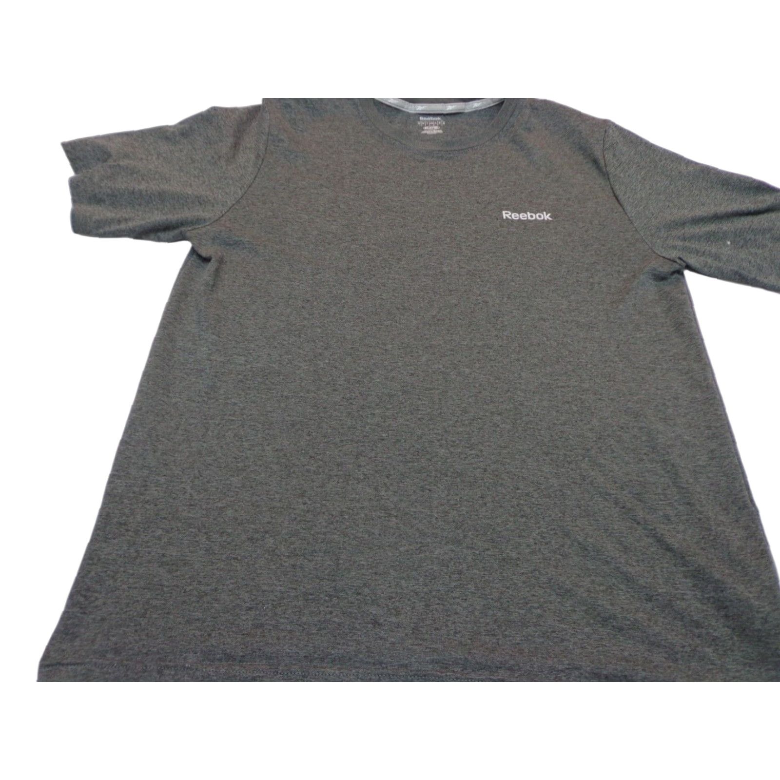 Reebok Reebok T Shirt Mens Size M Gray Heather PlayDry Crew Neck Short Sleeve Activewear Basic 90s 2000s Size US M / EU 48-50 / 2 - 1 Thumbnail