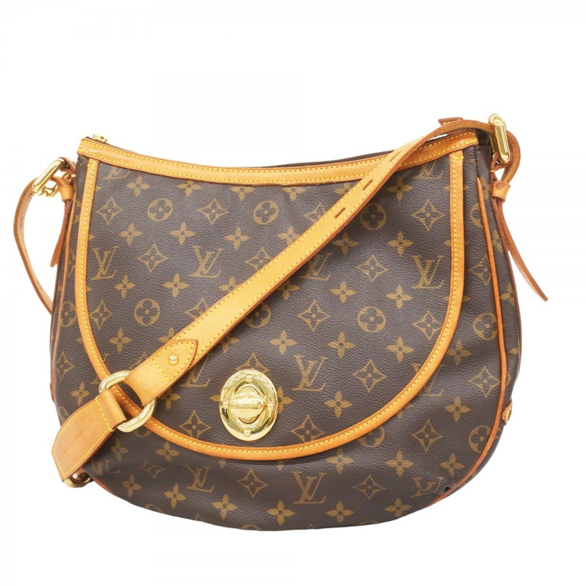 Louis Vuitton Shoulder Bag Monogram Turam Gm M40075 Brown Ladies, Women's