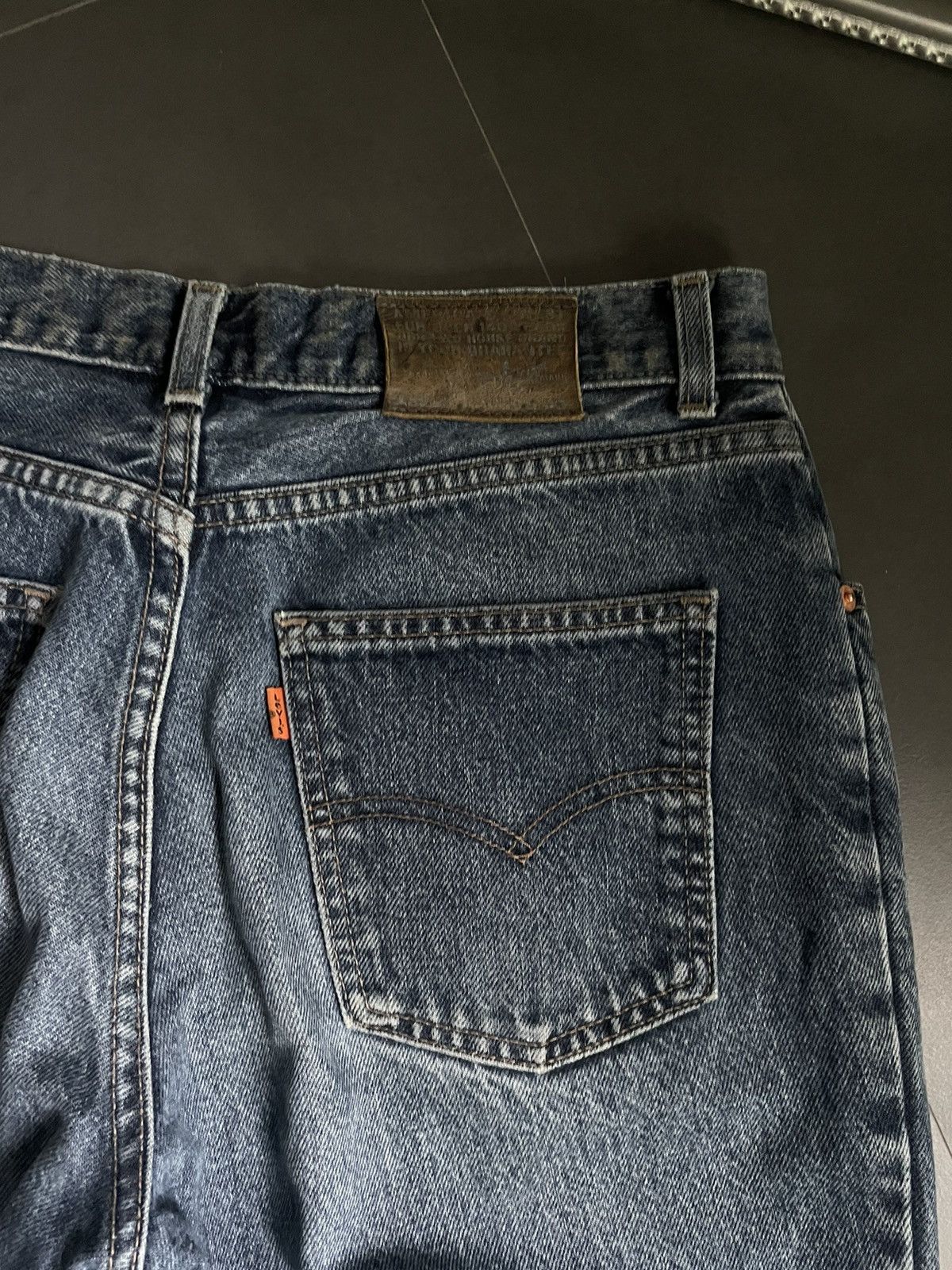 Levi's Vintage Clothing Vintage Levis 726 Orange Tab Washed Jeans Carhartt Style Y2k Size US 32 / EU 48 - 4 Thumbnail