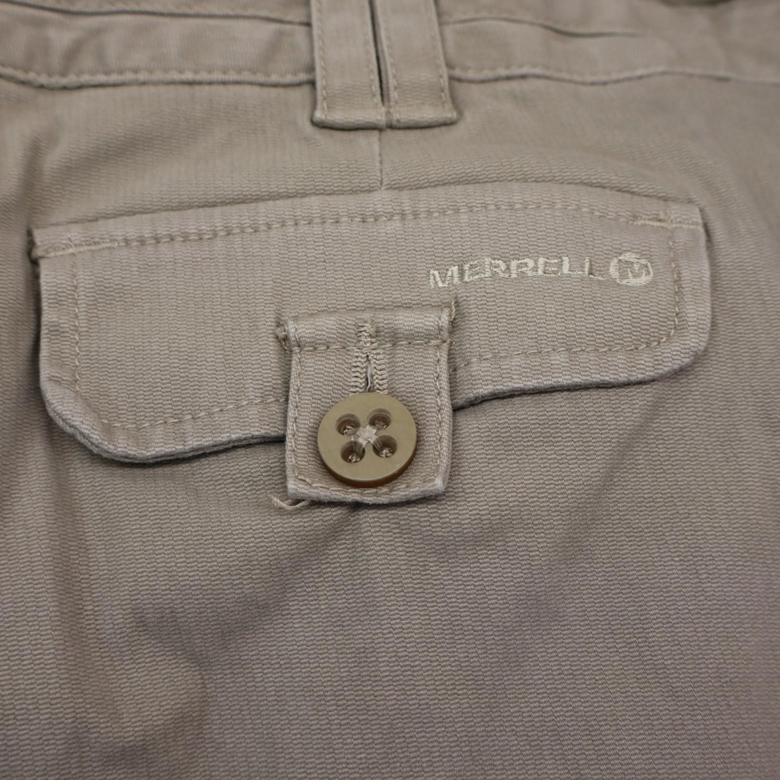 Merrell Merrell Pants Women 10 Daphne Stone Tan Mid Rise Utility Size 30" / US 8 / IT 44 - 3 Thumbnail