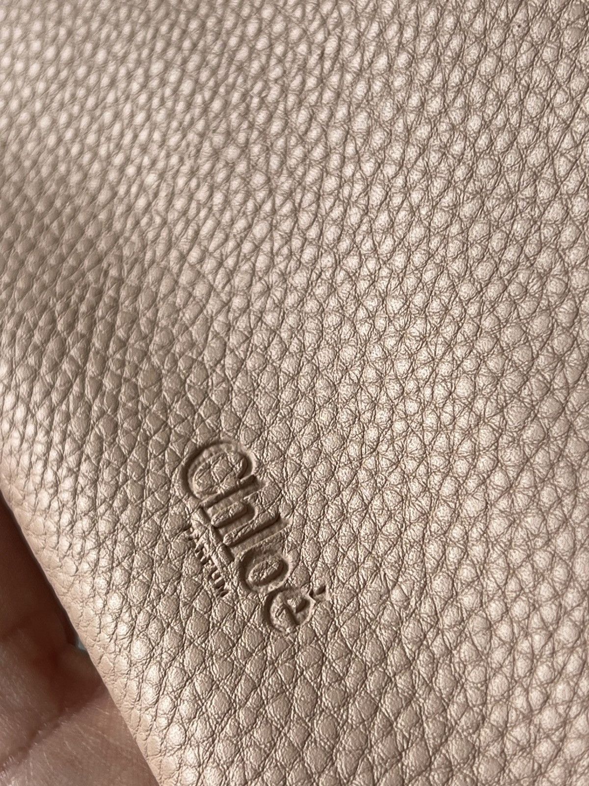 Chloe Chloe Parfum Zip Navy Pink/Beige Clutch Bag Size ONE SIZE - 5 Thumbnail