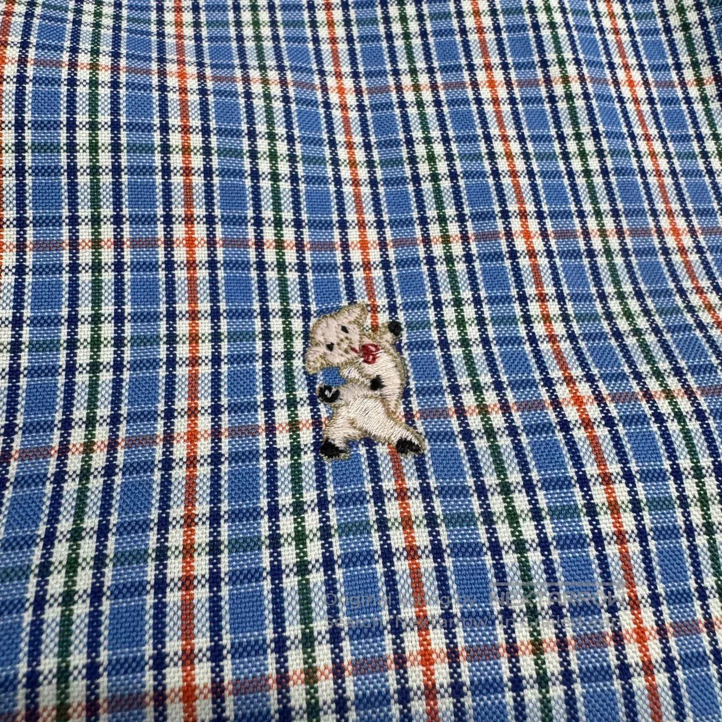 Gucci Blue Checkered Long Sleeve Button-Up Shirt. Size US S / EU 44-46 / 1 - 2 Thumbnail